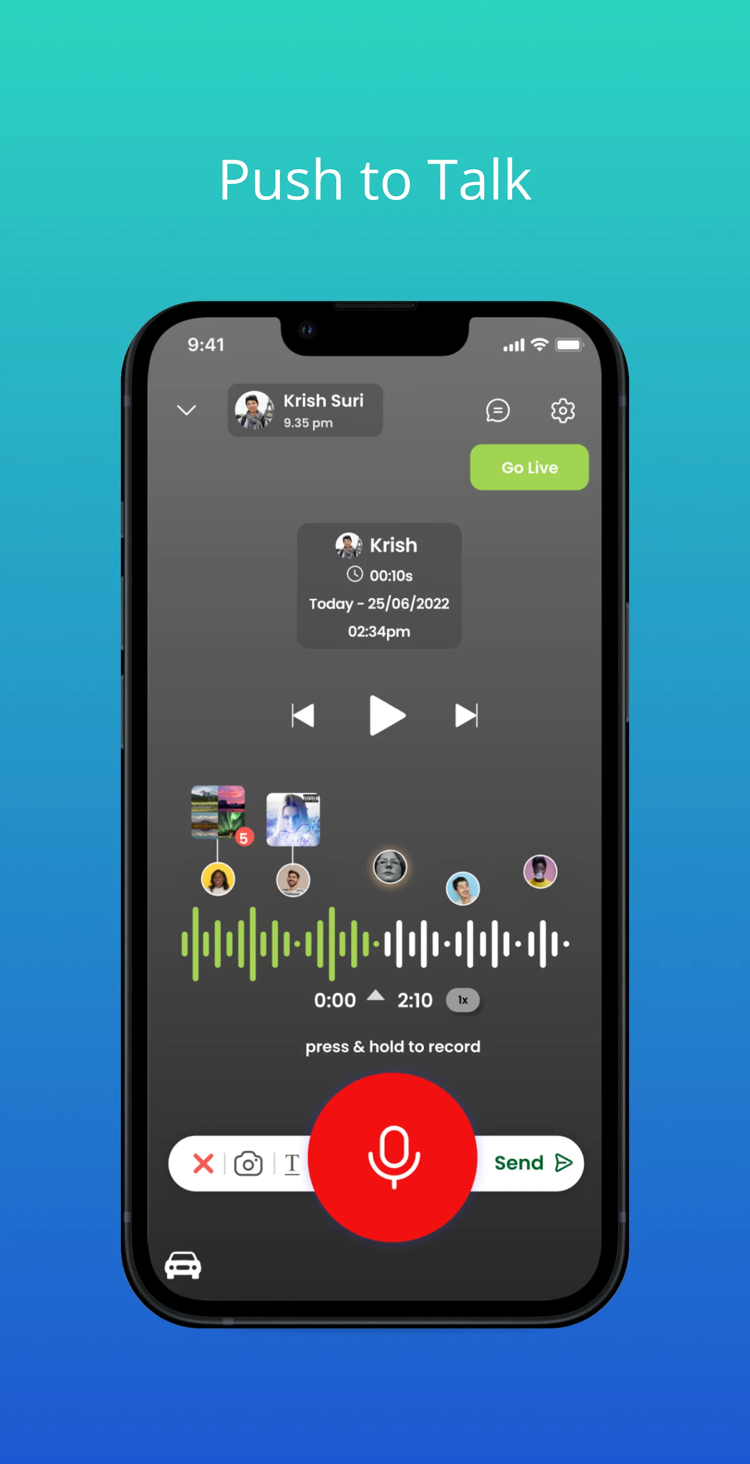 Talker PTT Walkie Talkie | Indus Appstore | Screenshot