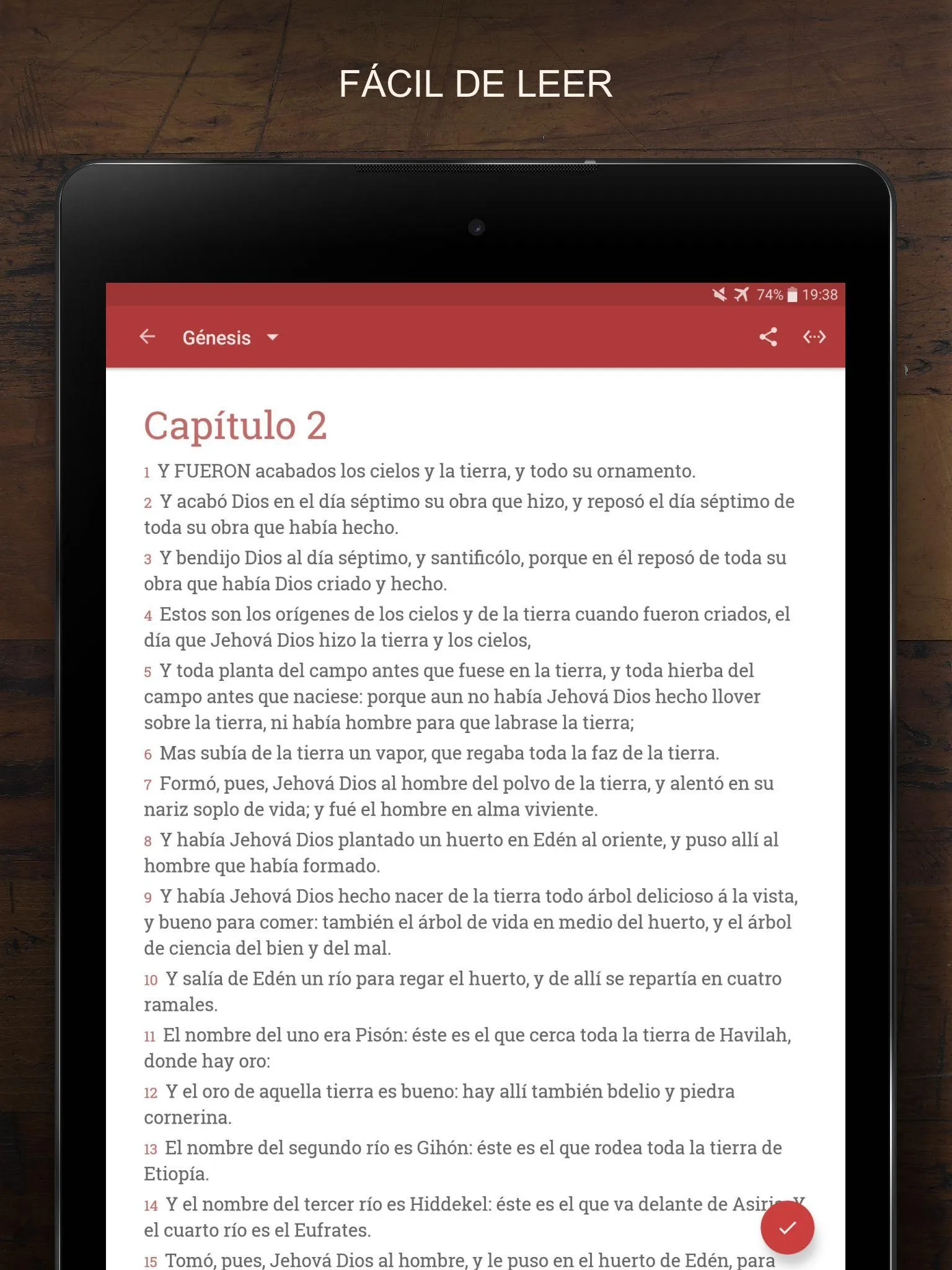 Biblia Reina Valera 1909 | Indus Appstore | Screenshot