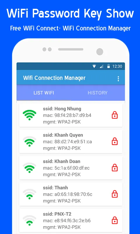 WiFi Auto Connect Master Key | Indus Appstore | Screenshot