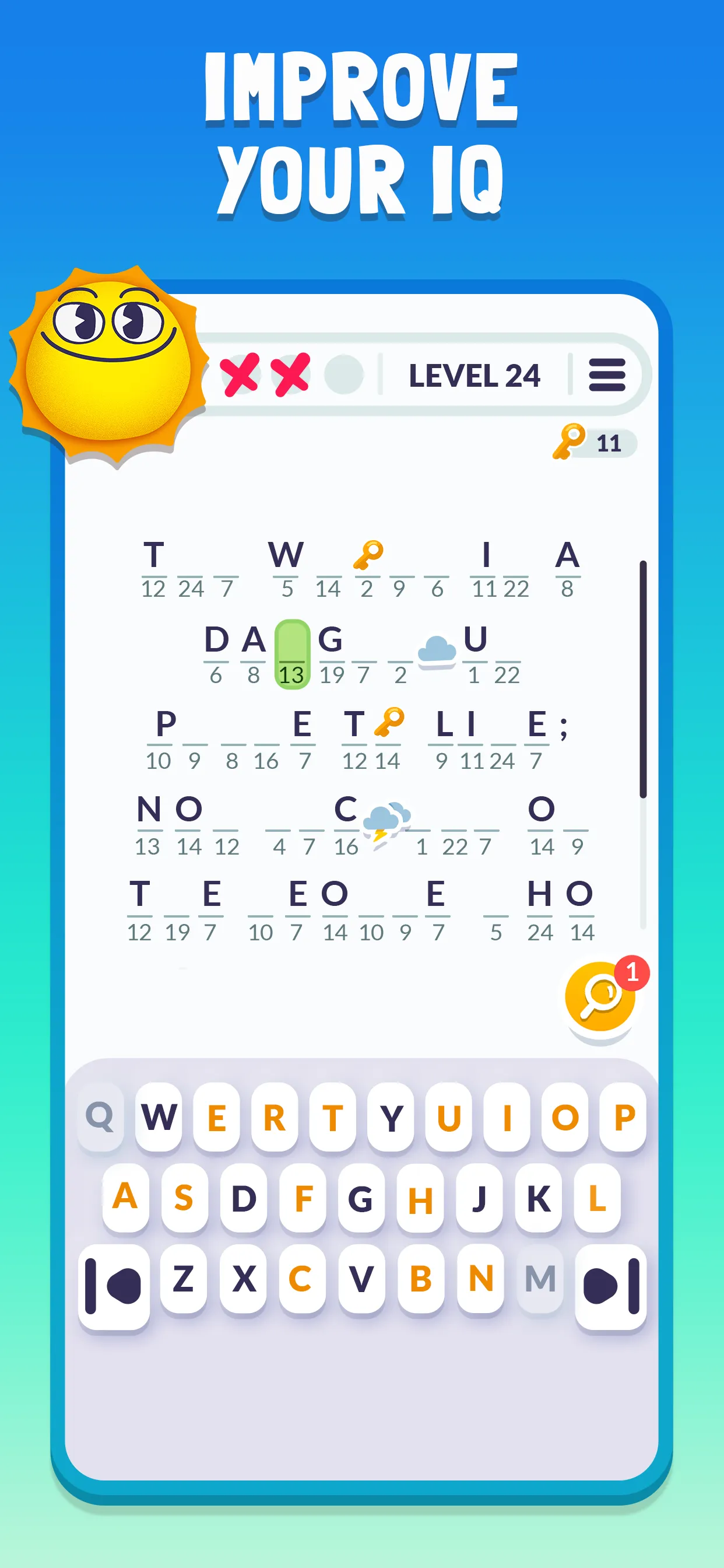 Cryptogram: Logic Puzzle Game | Indus Appstore | Screenshot
