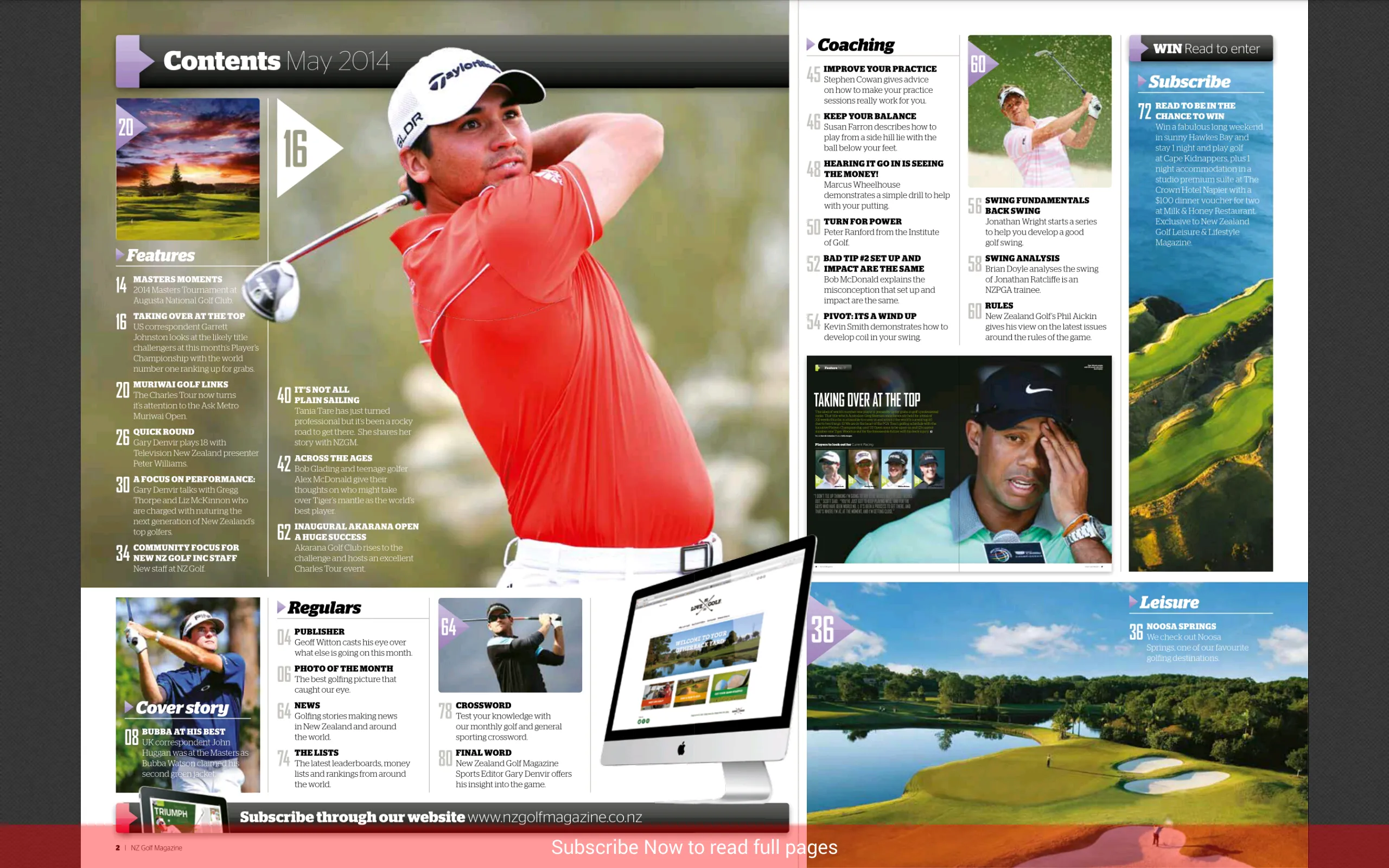 New Zealand Golf Magazine | Indus Appstore | Screenshot