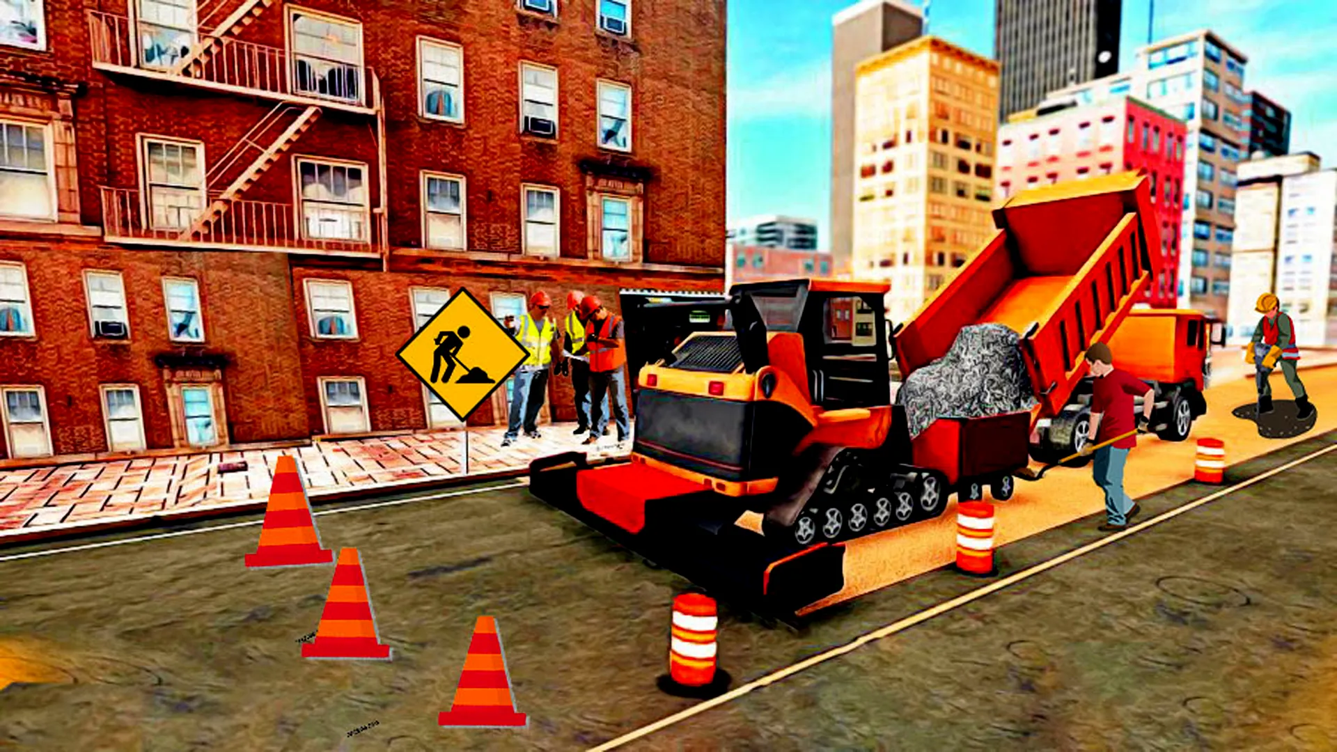 Highway road construction game | Indus Appstore | Screenshot