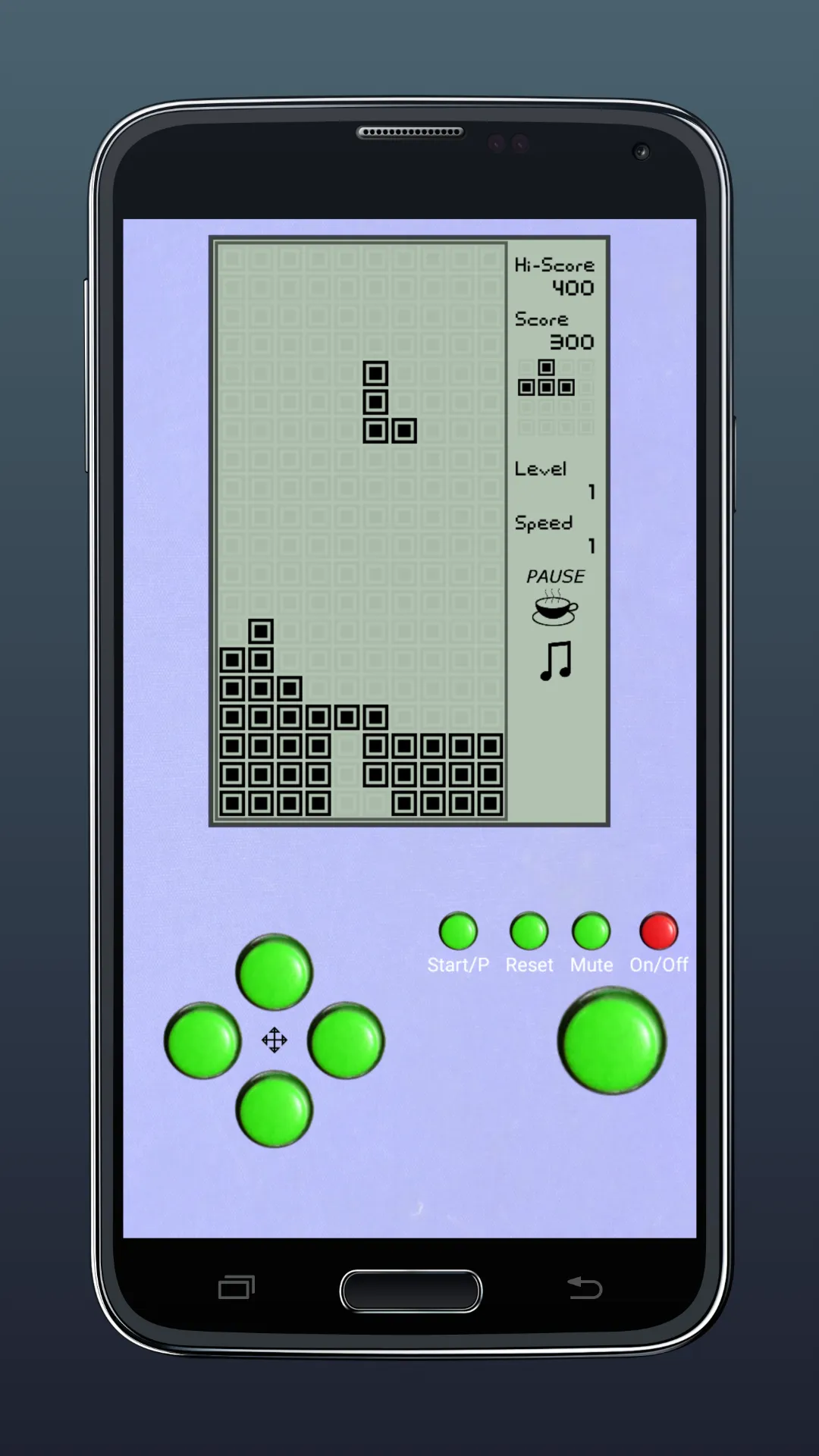 Brick Game 5 in 1 | Indus Appstore | Screenshot