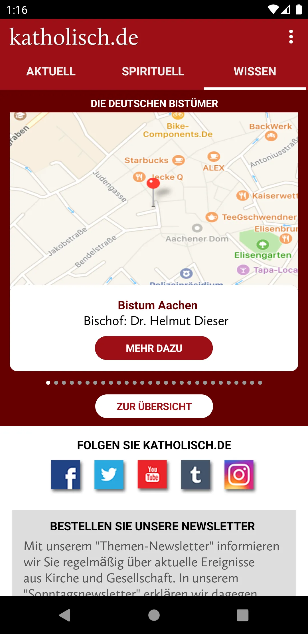 katholisch.de | Indus Appstore | Screenshot