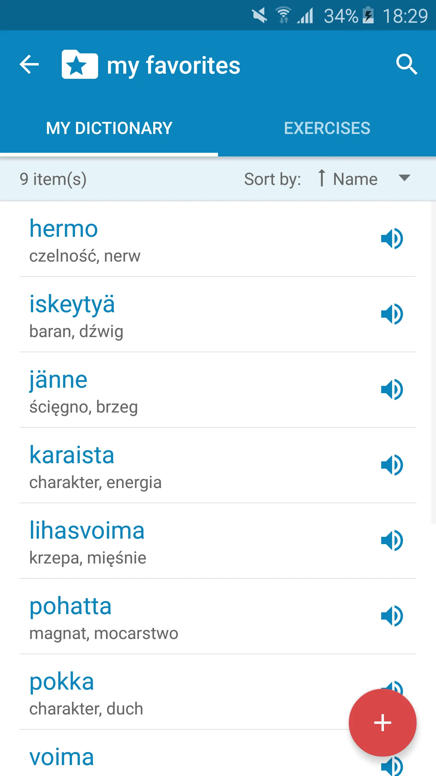 Finnish-Polish Dictionary | Indus Appstore | Screenshot