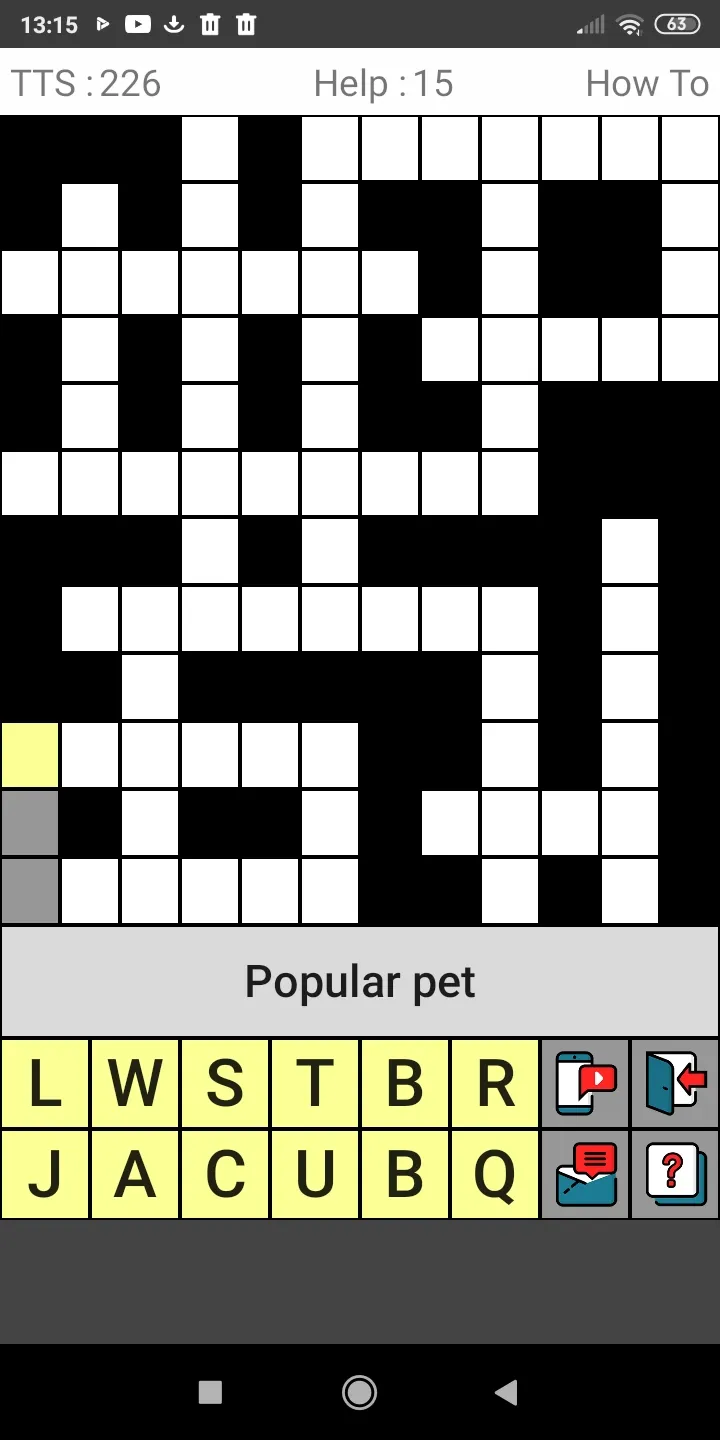 Mini Crossword Puzzle | Indus Appstore | Screenshot