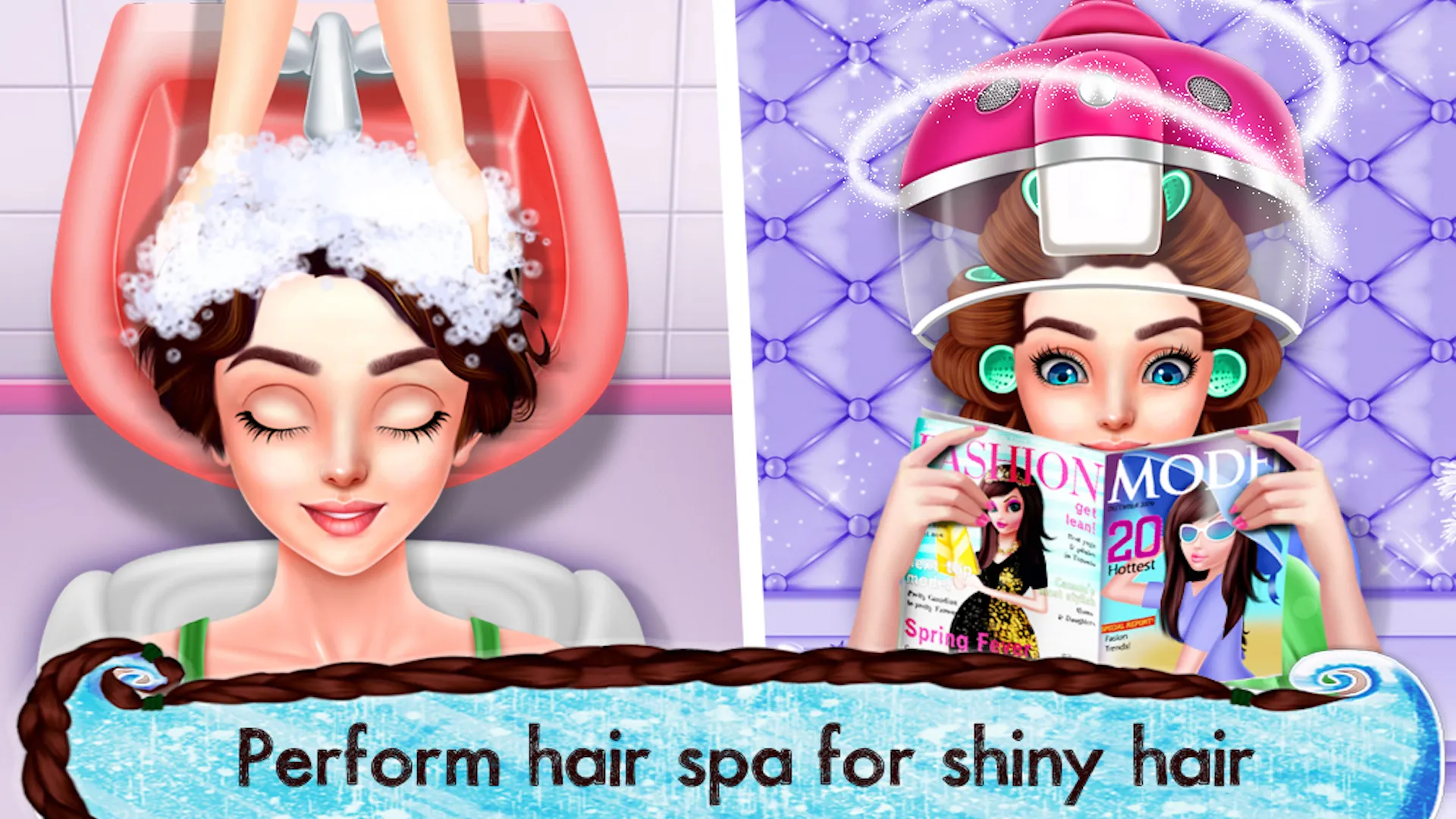 Bridal Hair Design Salon Games | Indus Appstore | Screenshot