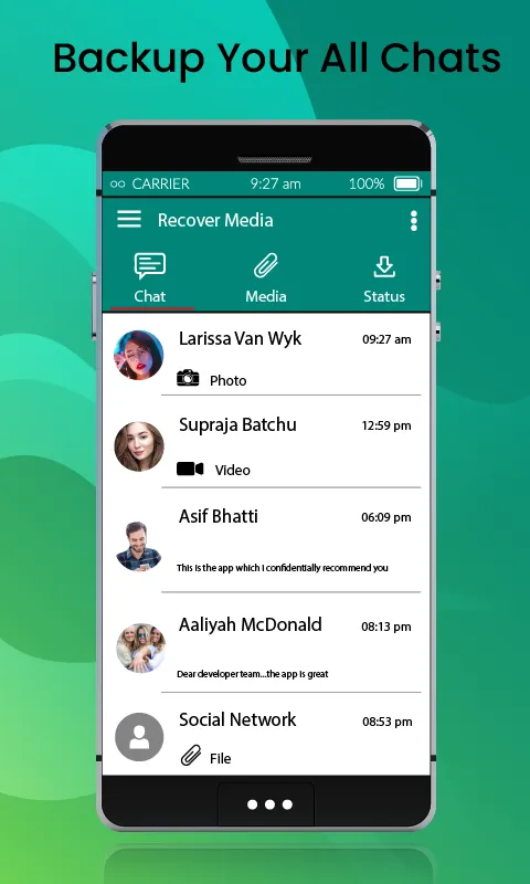 Recover Deleted Messages - WMR | Indus Appstore | Screenshot