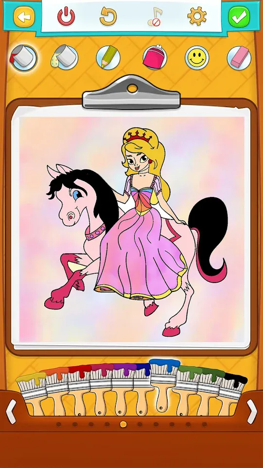 Princess Coloring Pages | Indus Appstore | Screenshot