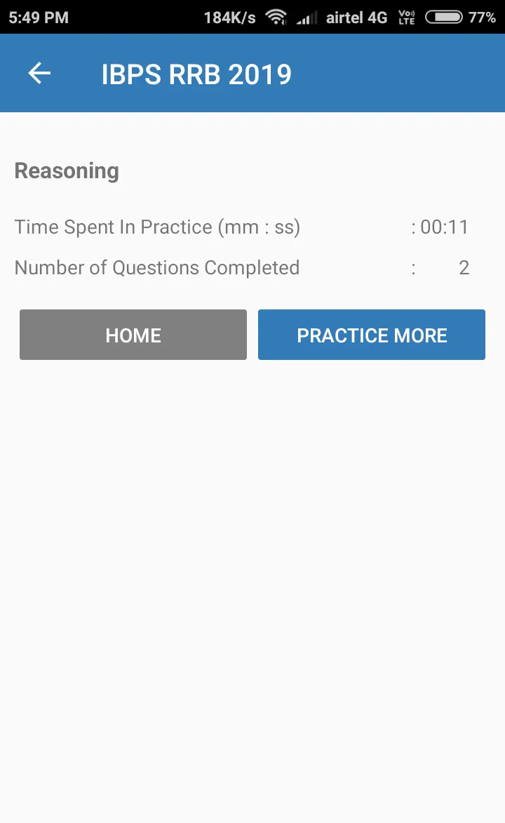 IBPS RRB | WinnersDen | Indus Appstore | Screenshot