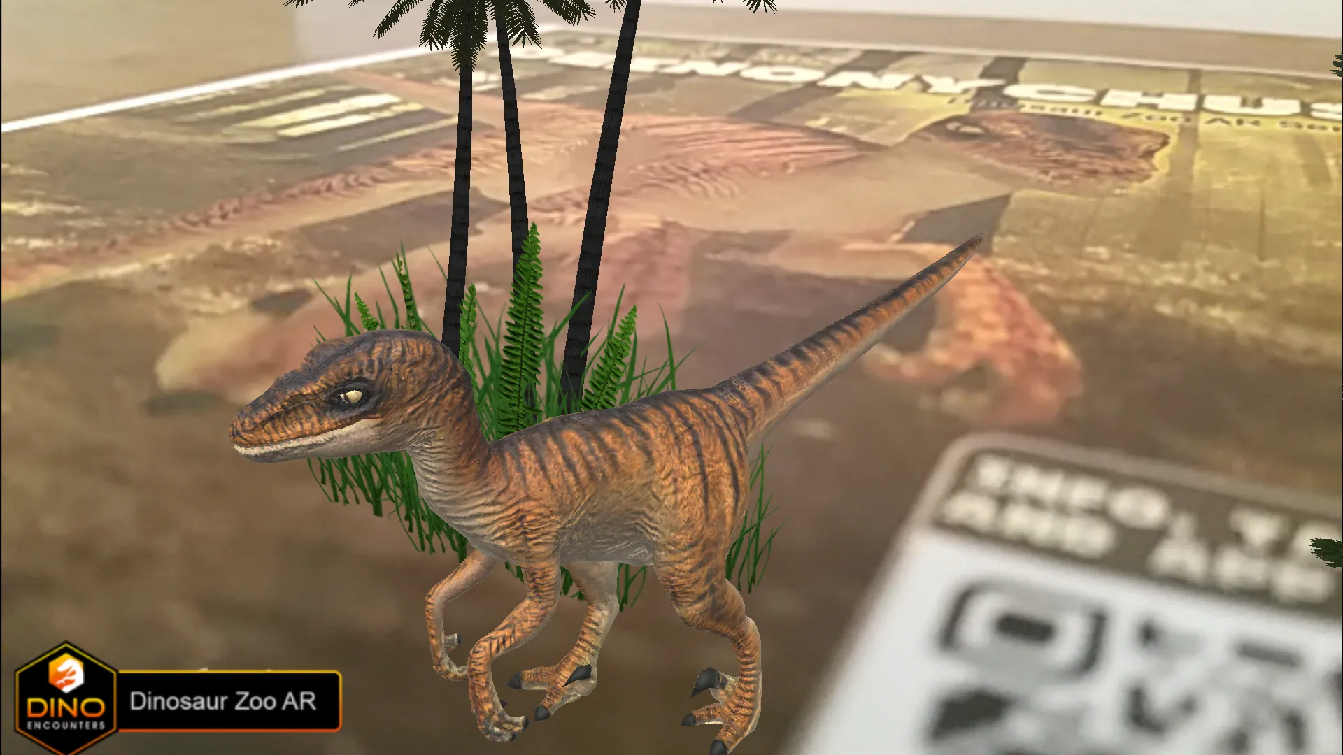 Augmented Reality Dinosaur Zoo | Indus Appstore | Screenshot