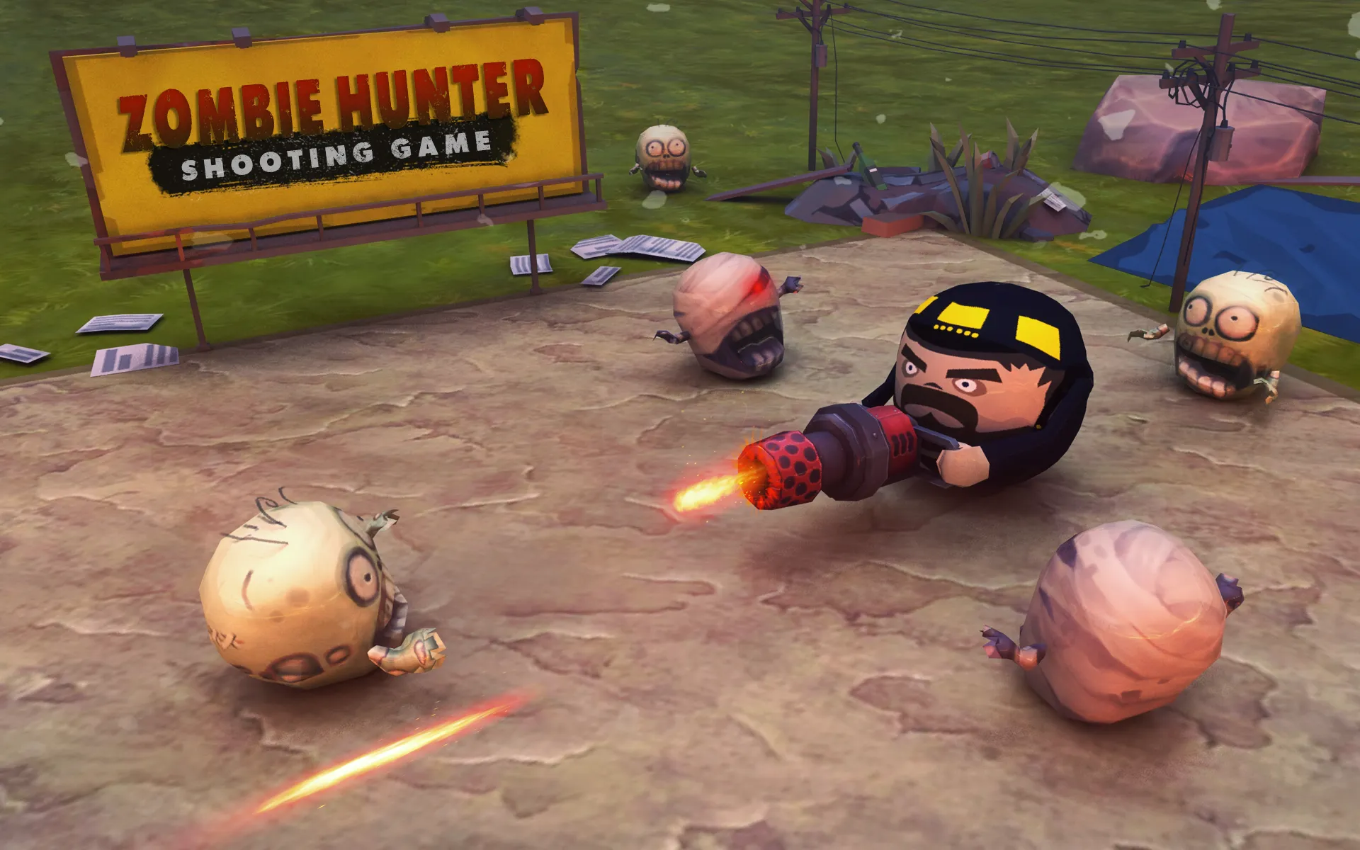 Zombie Hunter: Shooting Game | Indus Appstore | Screenshot