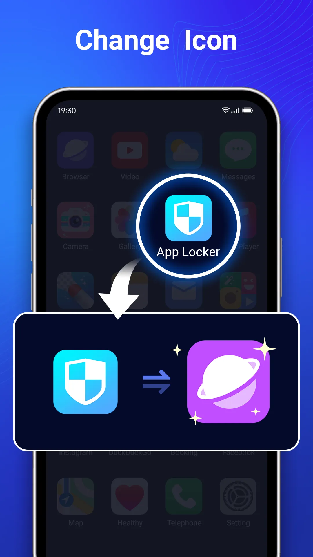App Lock - Fingerprint Applock | Indus Appstore | Screenshot