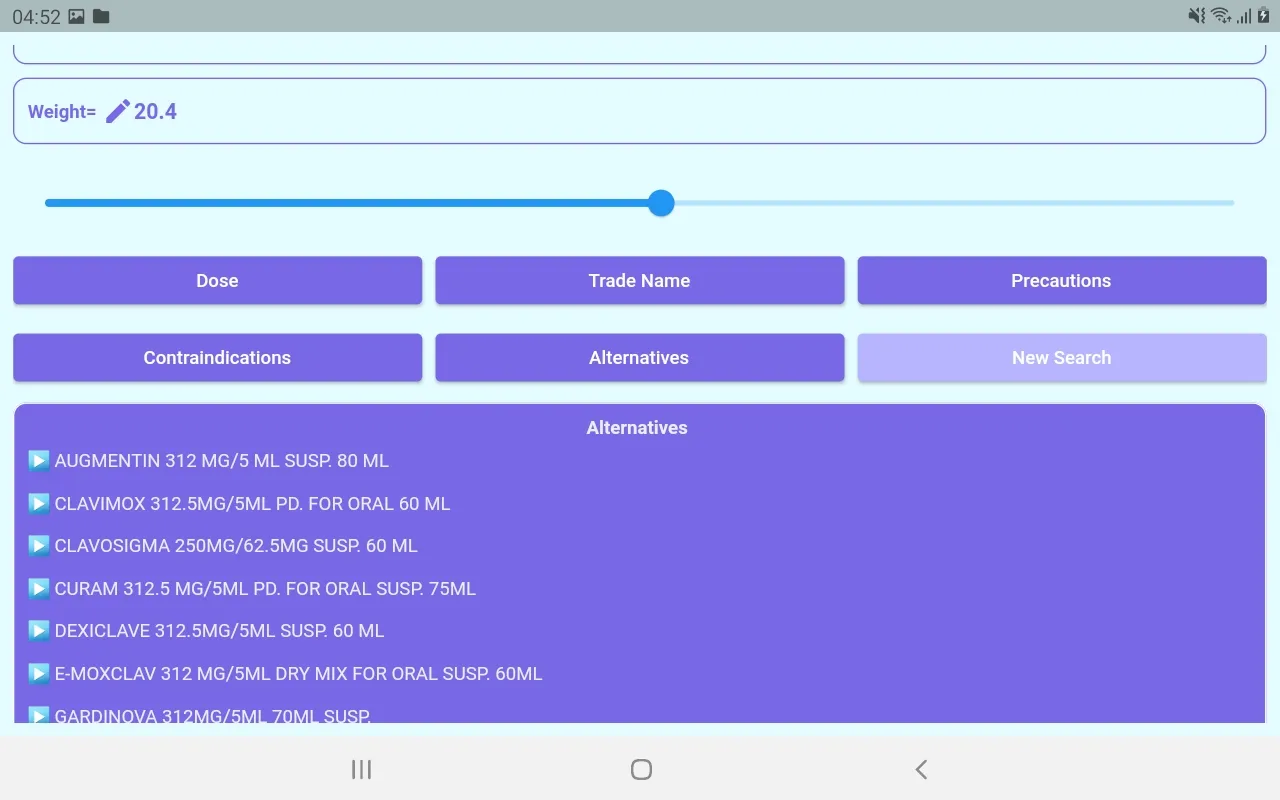 Pedia Dose | Dose Calculator | Indus Appstore | Screenshot