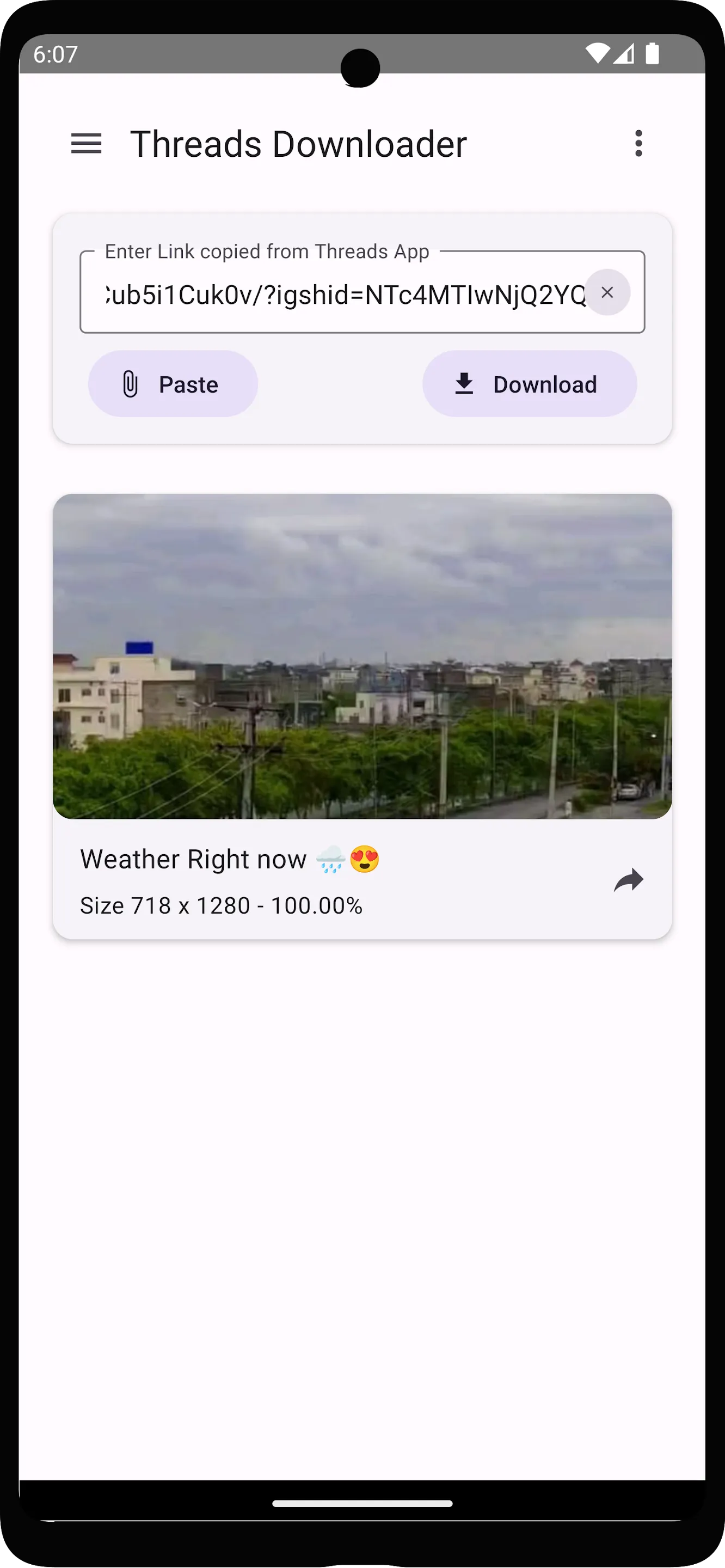 Threads Video Downloader | Indus Appstore | Screenshot