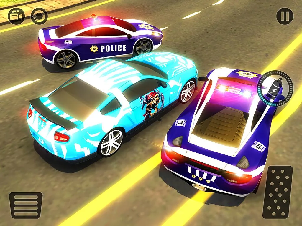 Police Car vs Gangster Escape | Indus Appstore | Screenshot