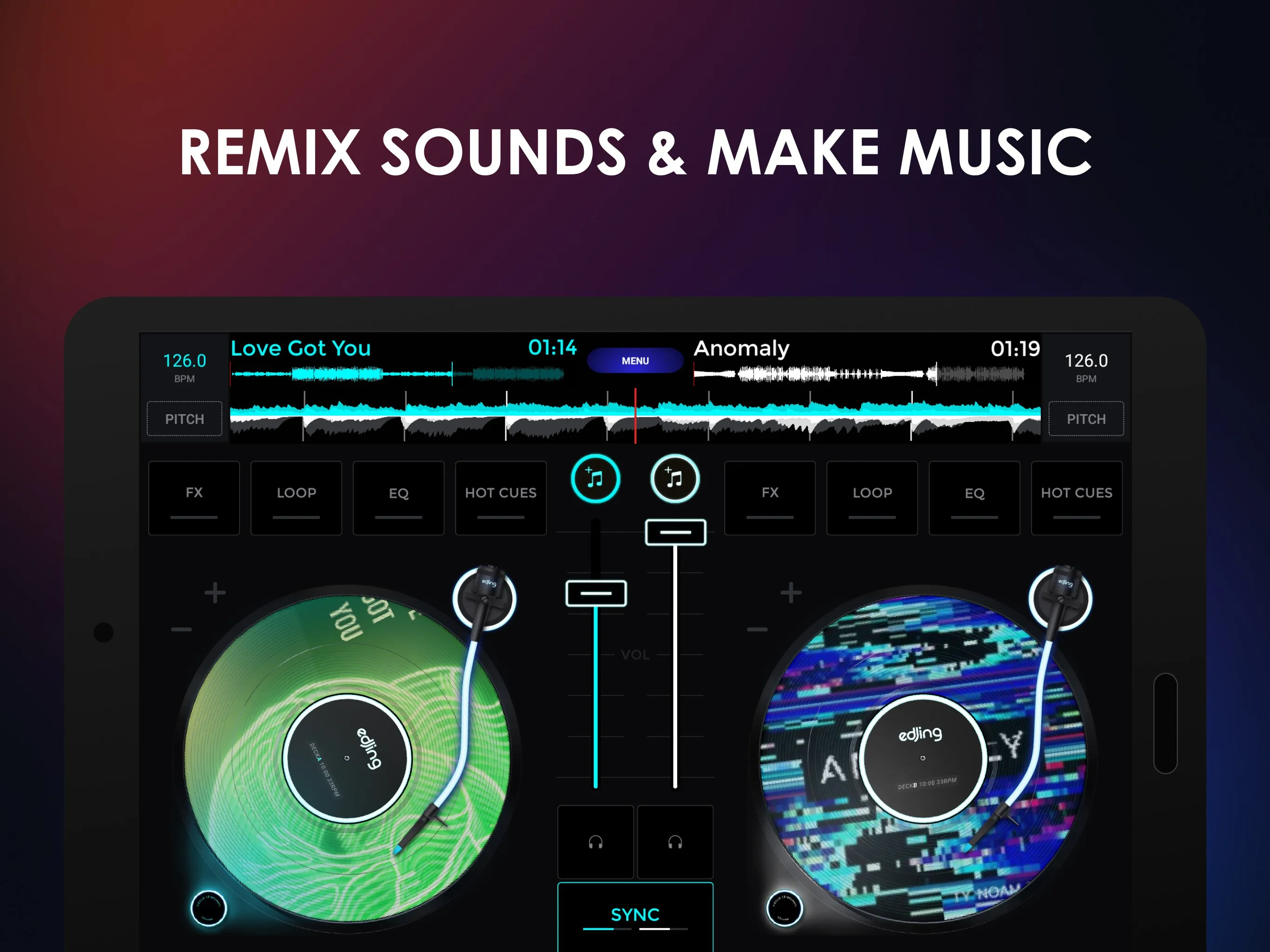 edjing Mix - Music DJ app | Indus Appstore | Screenshot