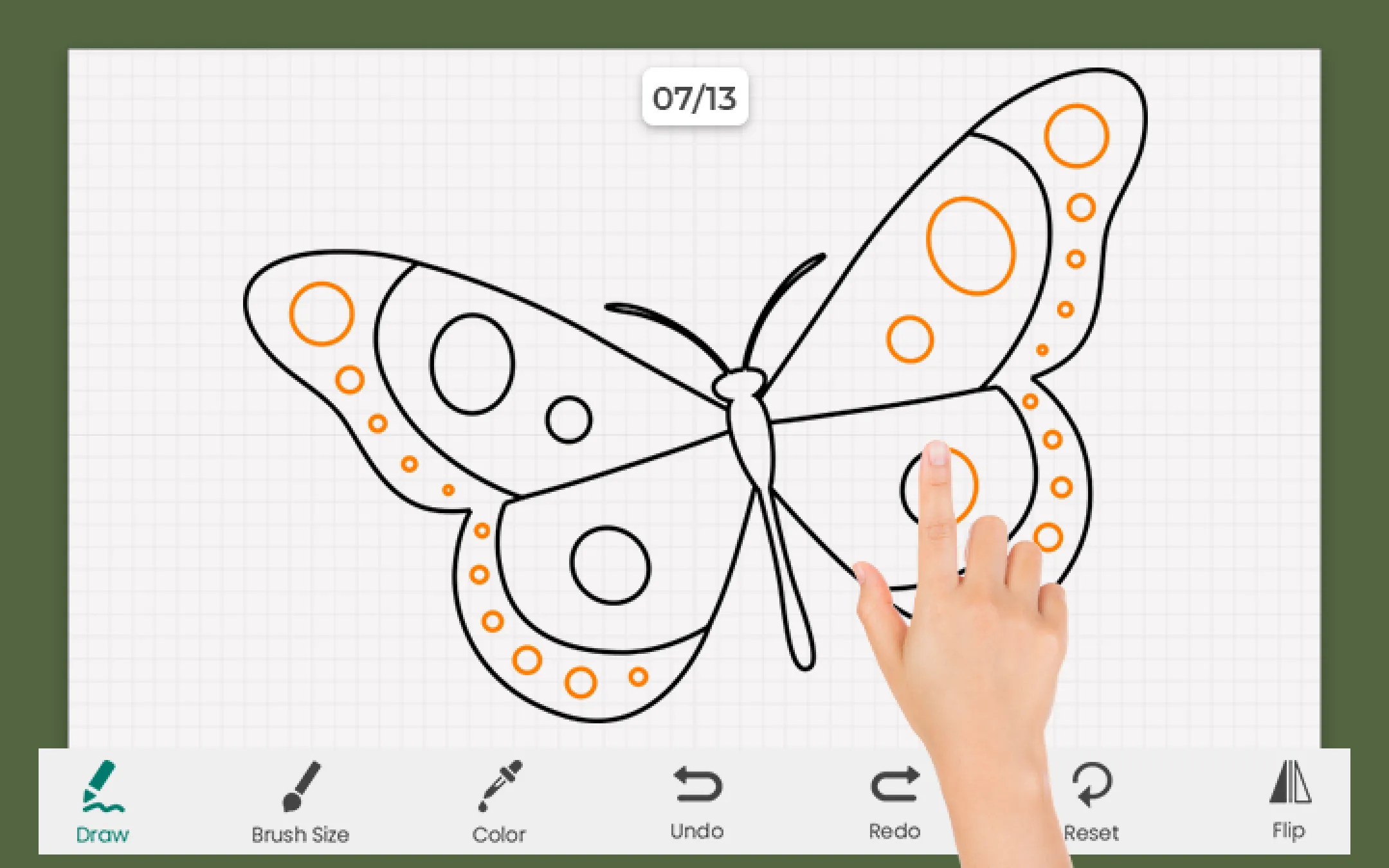 Butterfly Draw Step by Step | Indus Appstore | Screenshot