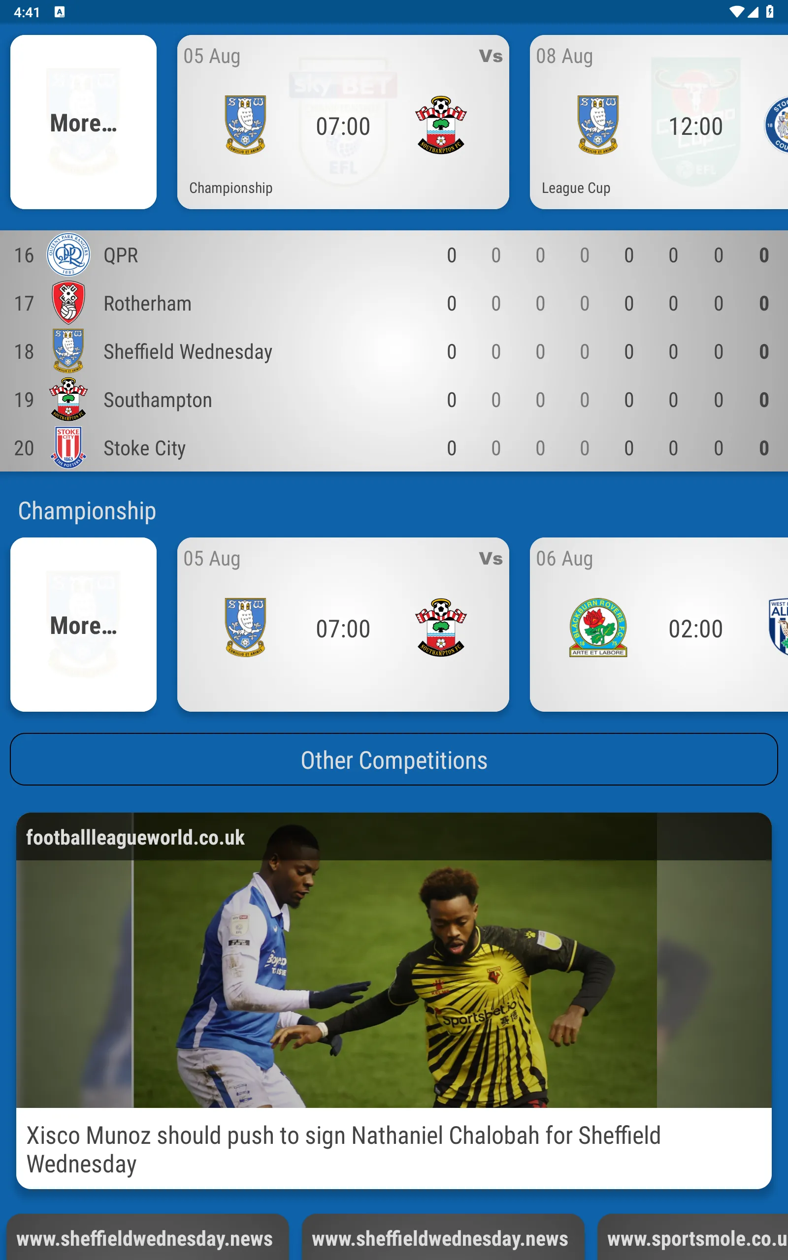 Sheffield Wednesday Fan App | Indus Appstore | Screenshot