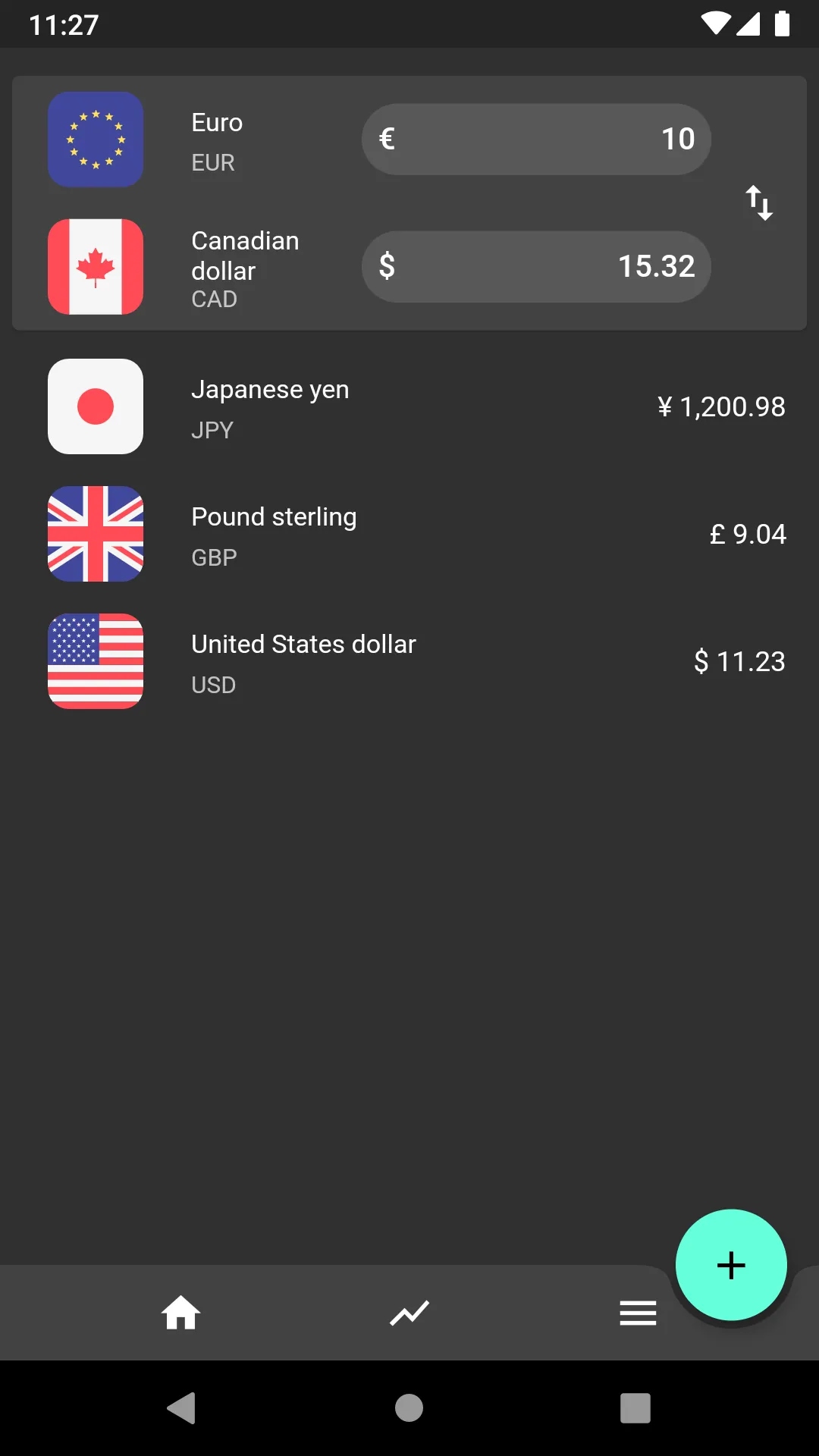 Infinite Currency Converter | Indus Appstore | Screenshot