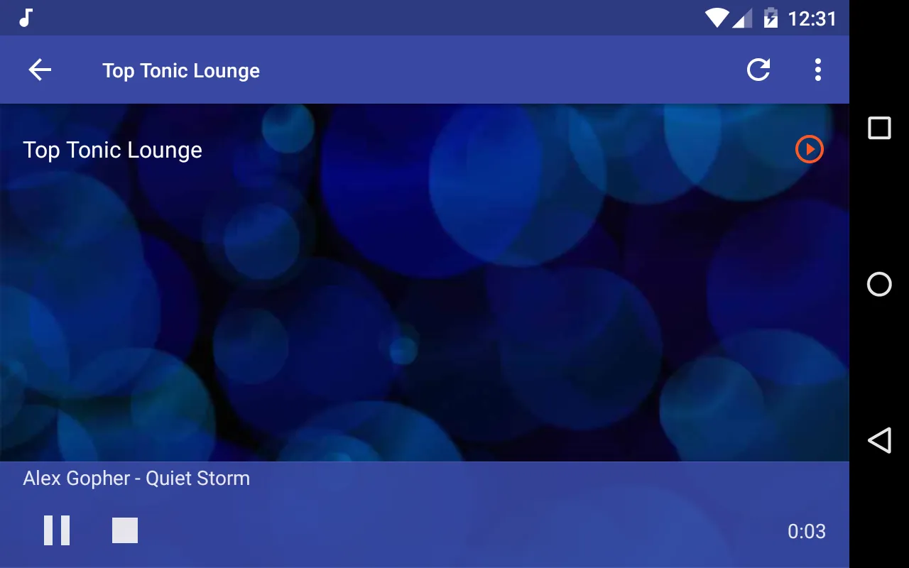 The Lounge Channel - Live Radi | Indus Appstore | Screenshot