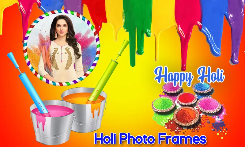 Holi Photo Frames | Indus Appstore | Screenshot