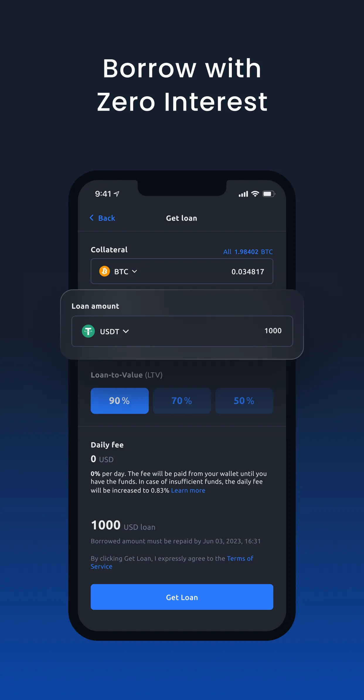 YouHodler: BTC & Crypto Wallet | Indus Appstore | Screenshot