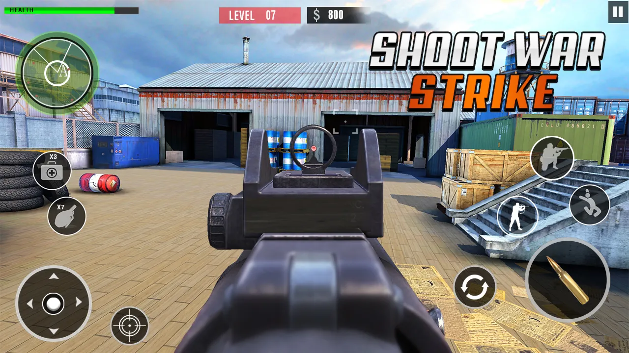 Shoot War Strike : fps Ops | Indus Appstore | Screenshot