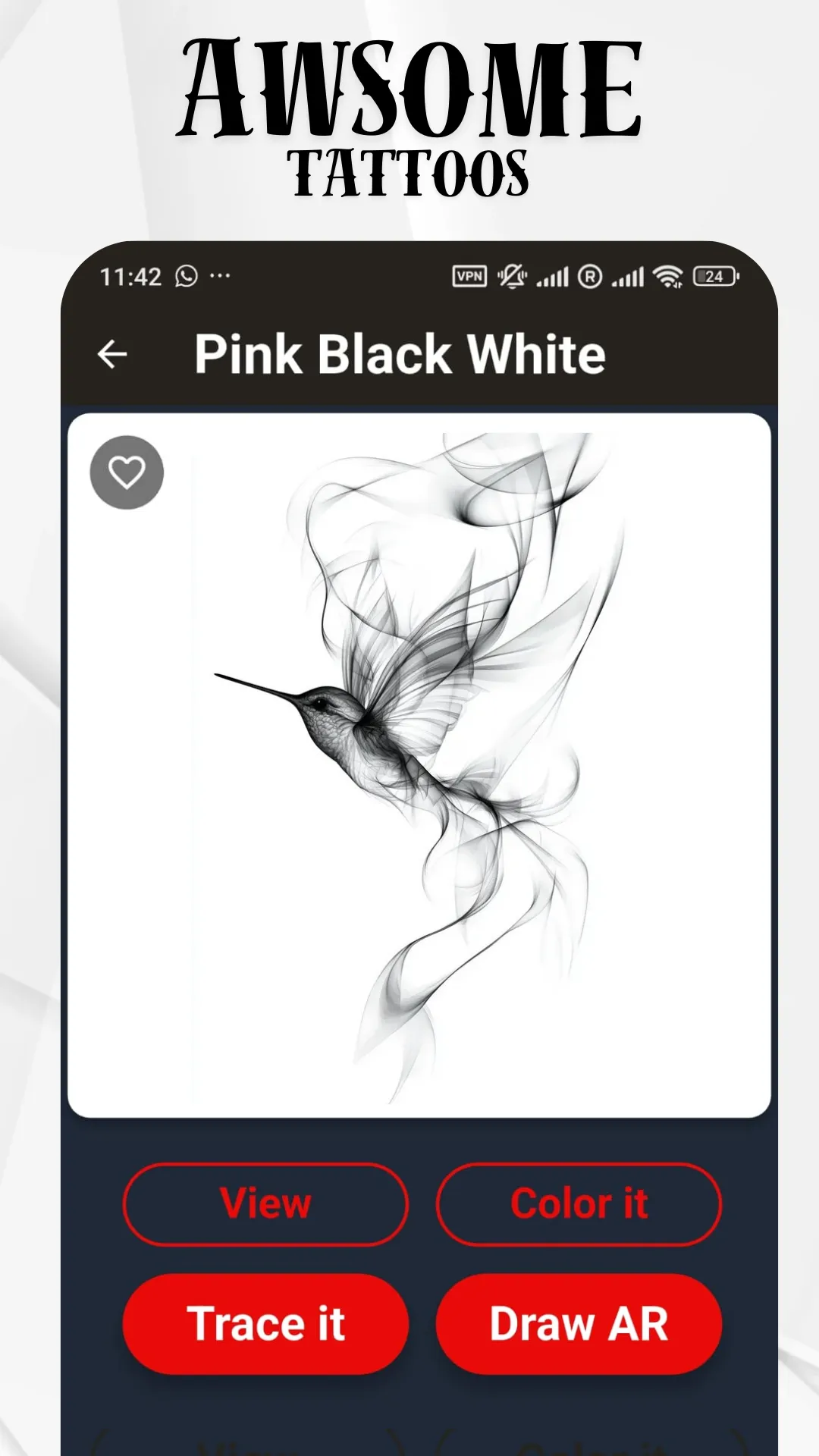 AR Draw Tattoo And Find Idea | Indus Appstore | Screenshot