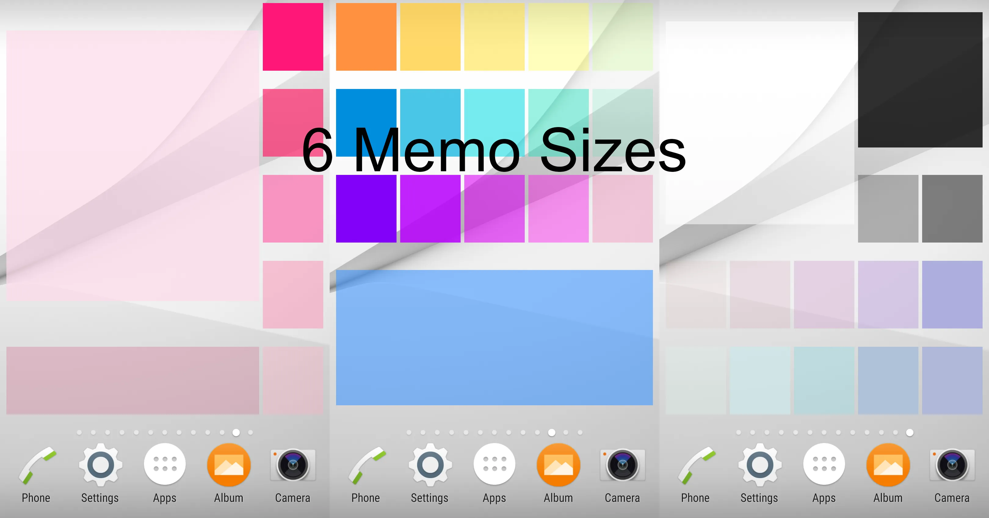 Sticky Memo Notepad *Colors* | Indus Appstore | Screenshot