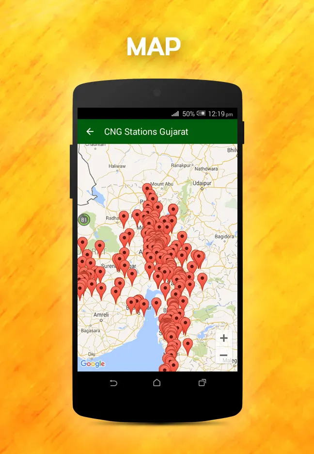 CNG Gas Stations in Gujarat | Indus Appstore | Screenshot