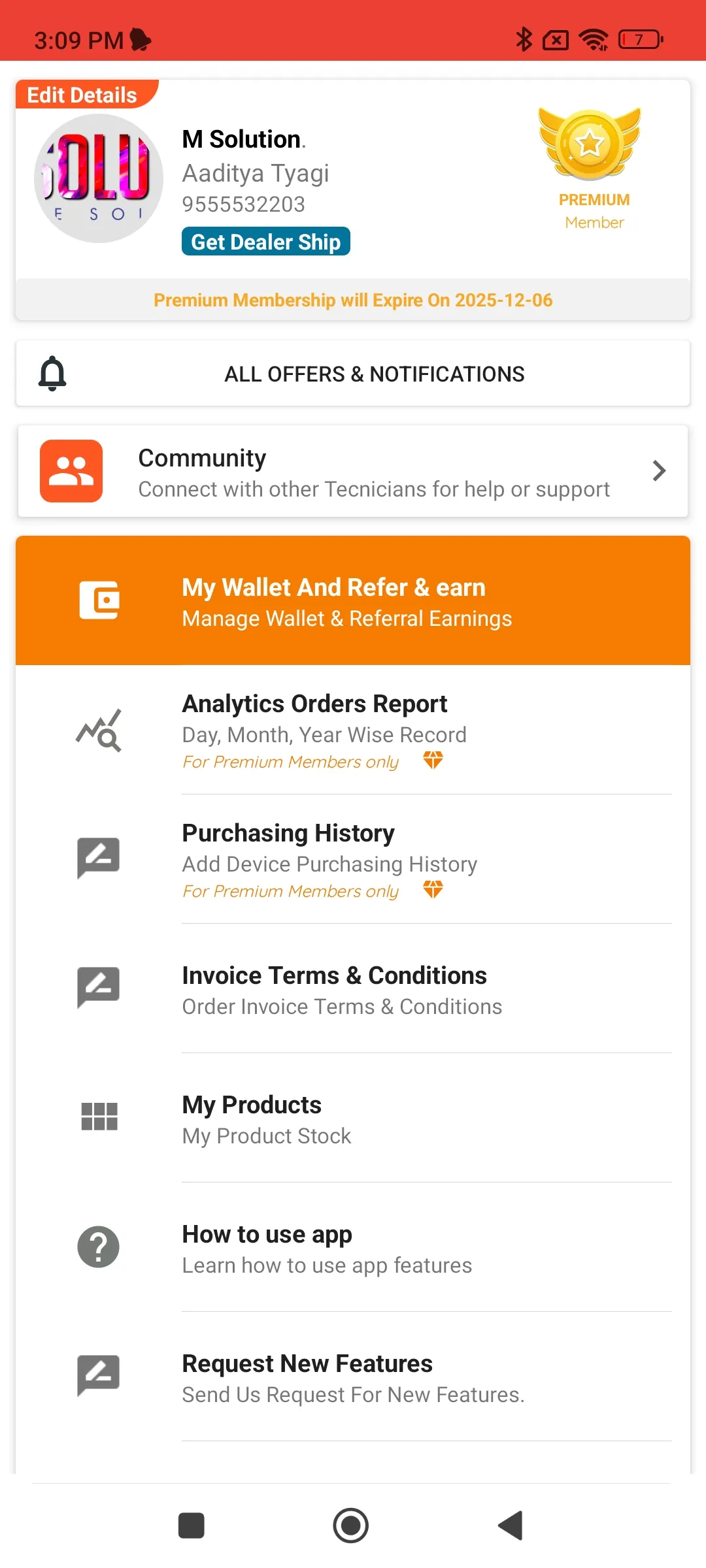 Repairing Shop Manager | Indus Appstore | Screenshot