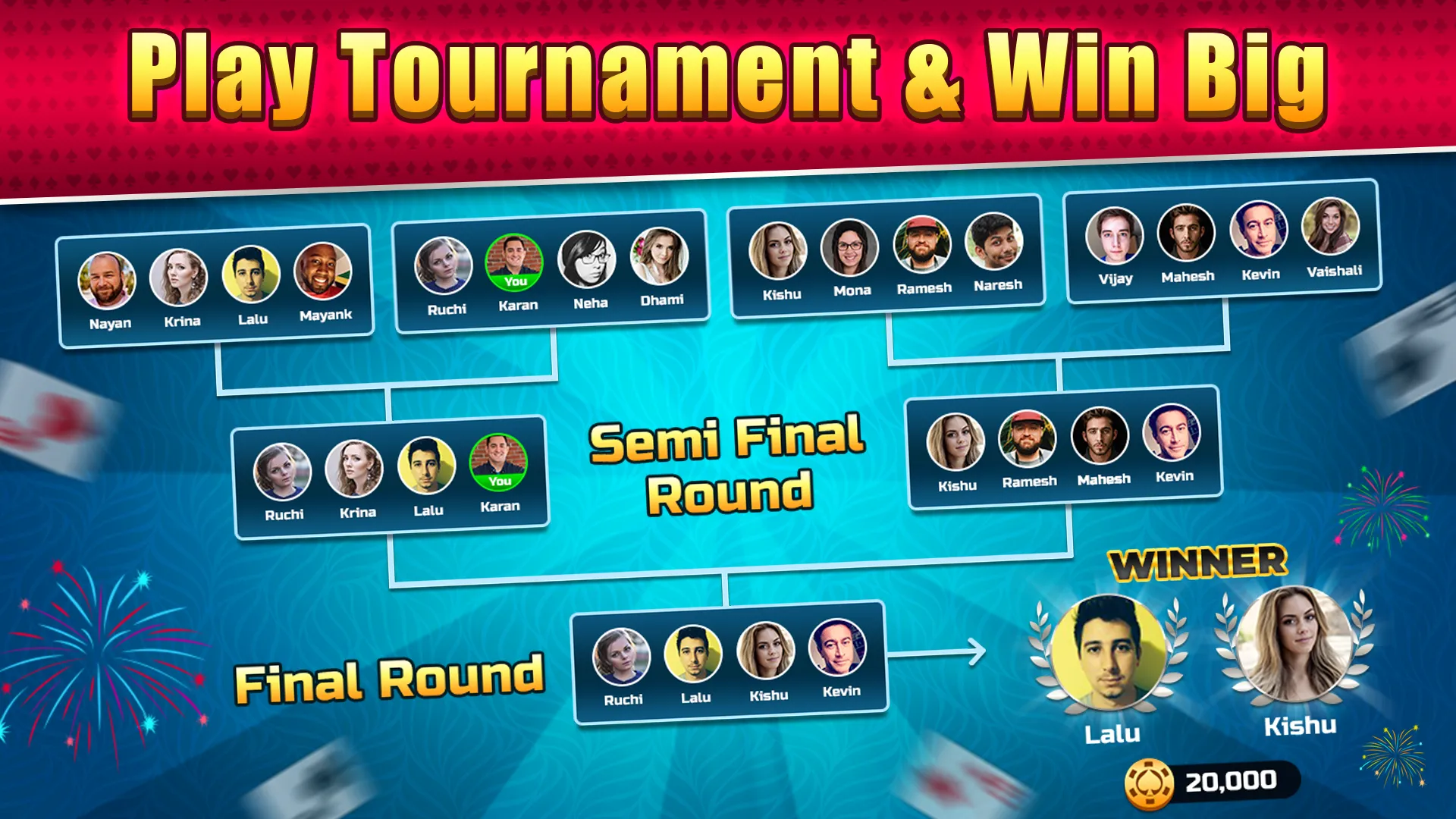 Mindi Online Card Game | Indus Appstore | Screenshot