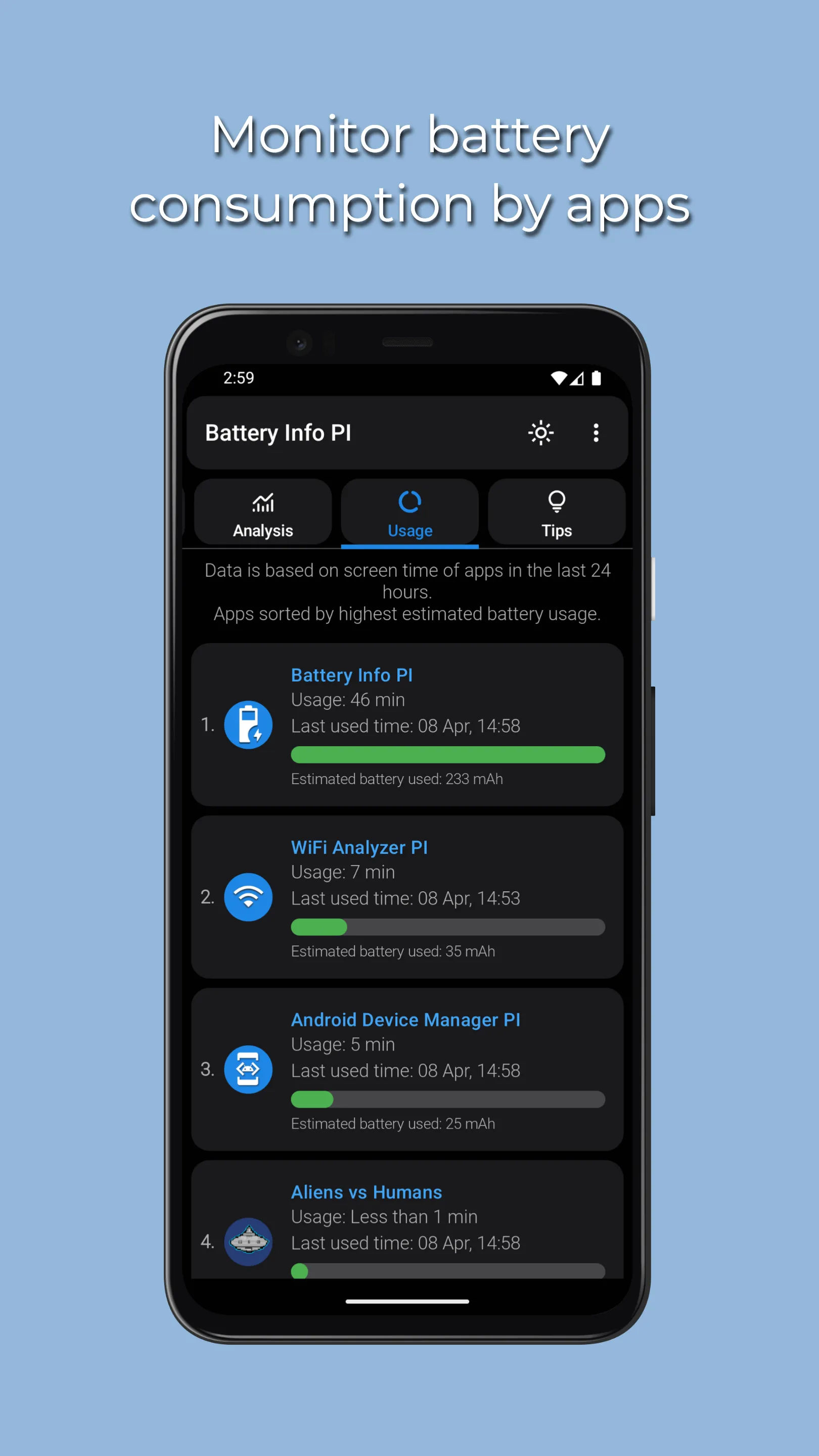 Battery Info PI | Indus Appstore | Screenshot