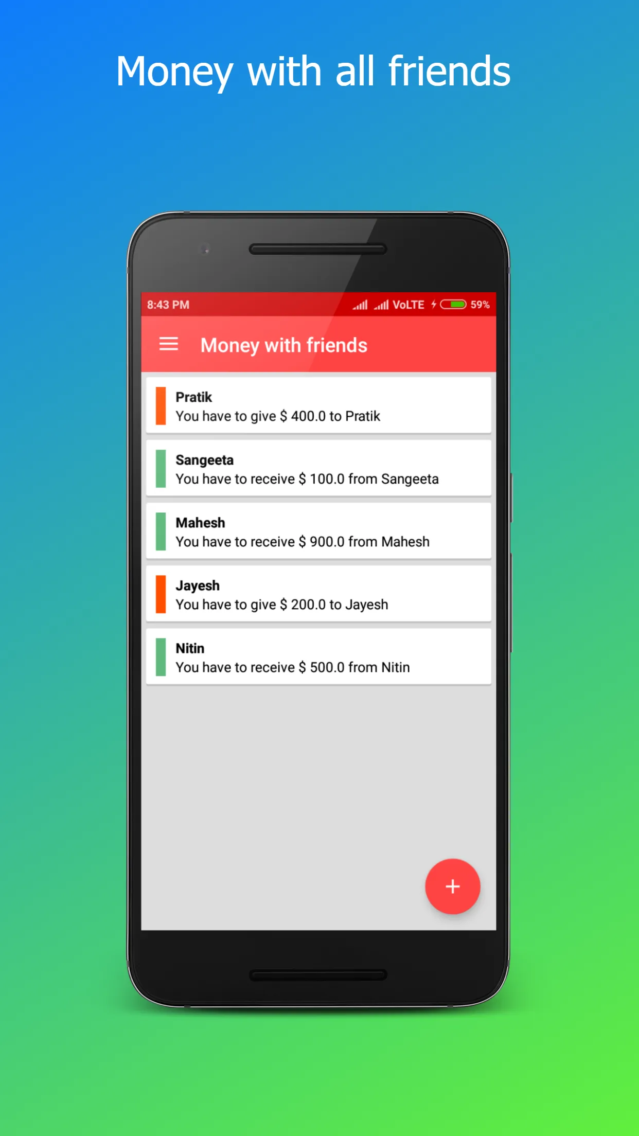 Budget Tracker with Notes | Indus Appstore | Screenshot