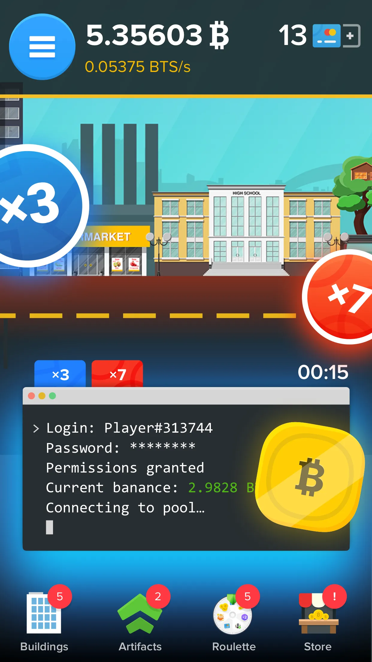 The Crypto Game clicker mining - Apps on Indus Appstore