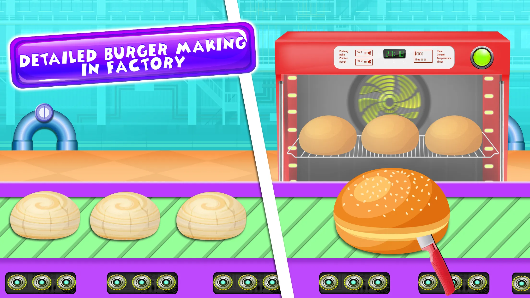 Burger Factory Tycoon Chef | Indus Appstore | Screenshot