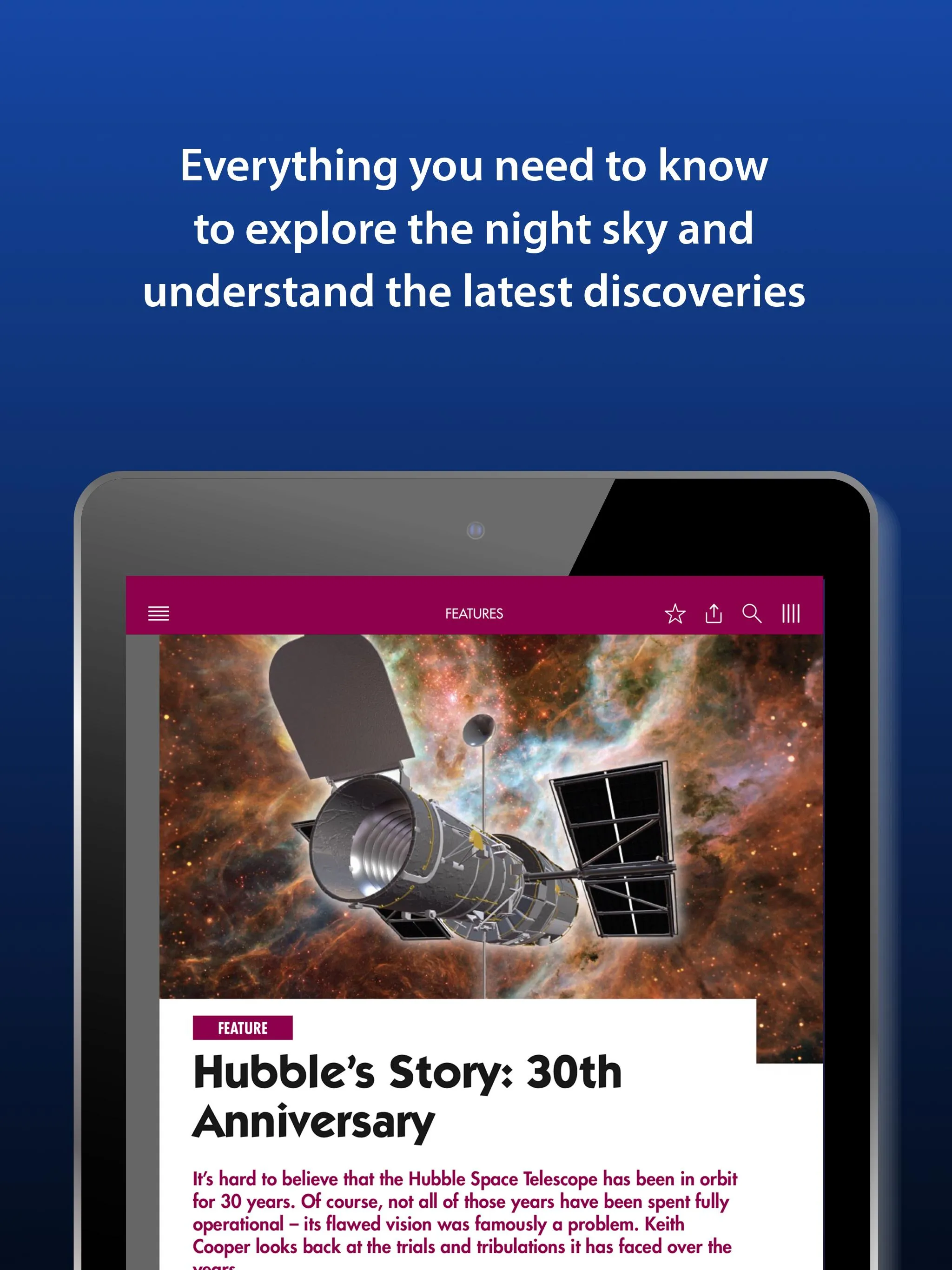 Astronomy Now Magazine | Indus Appstore | Screenshot