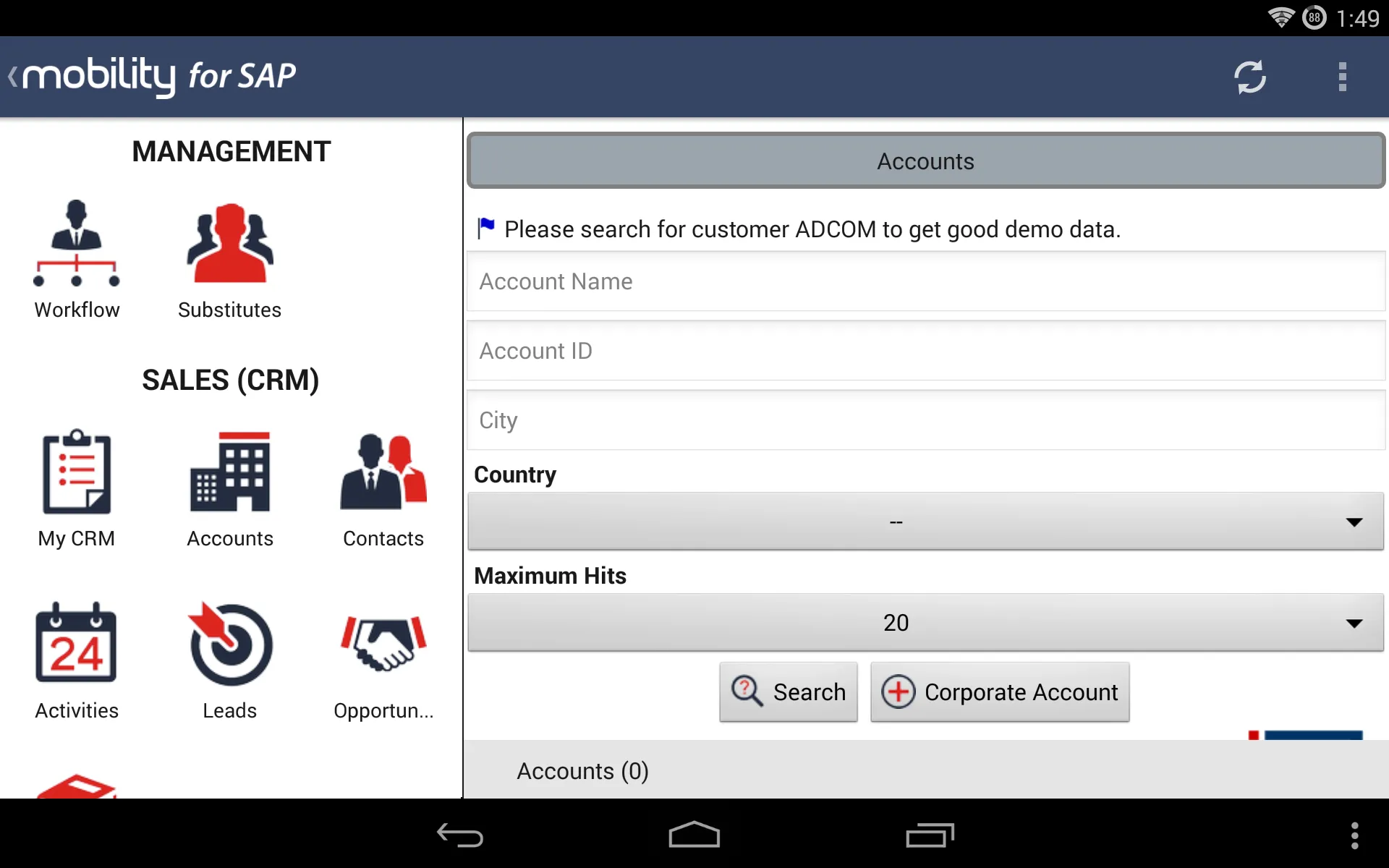 ISEC7 for SAP® solutions | Indus Appstore | Screenshot