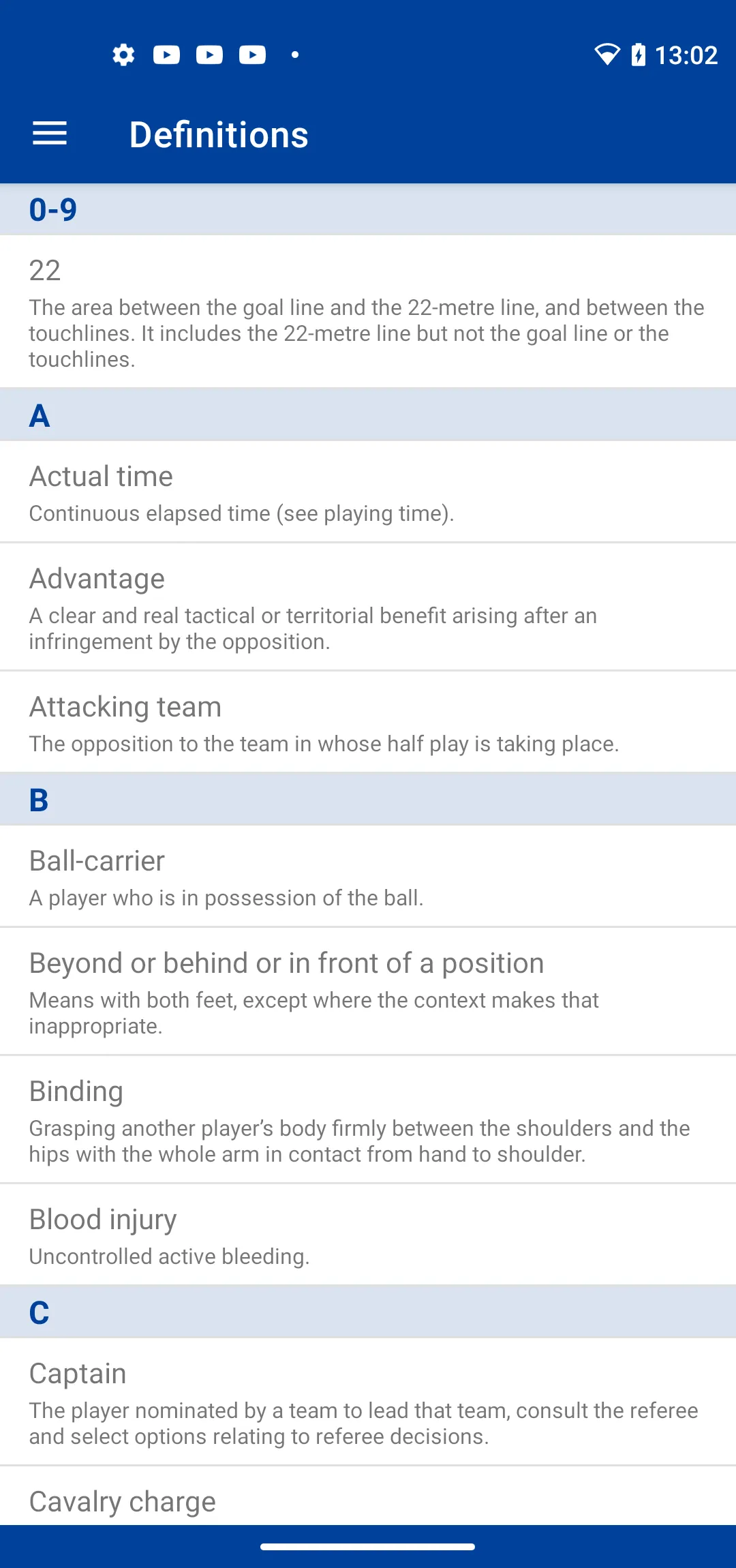 Laws of Rugby | Indus Appstore | Screenshot