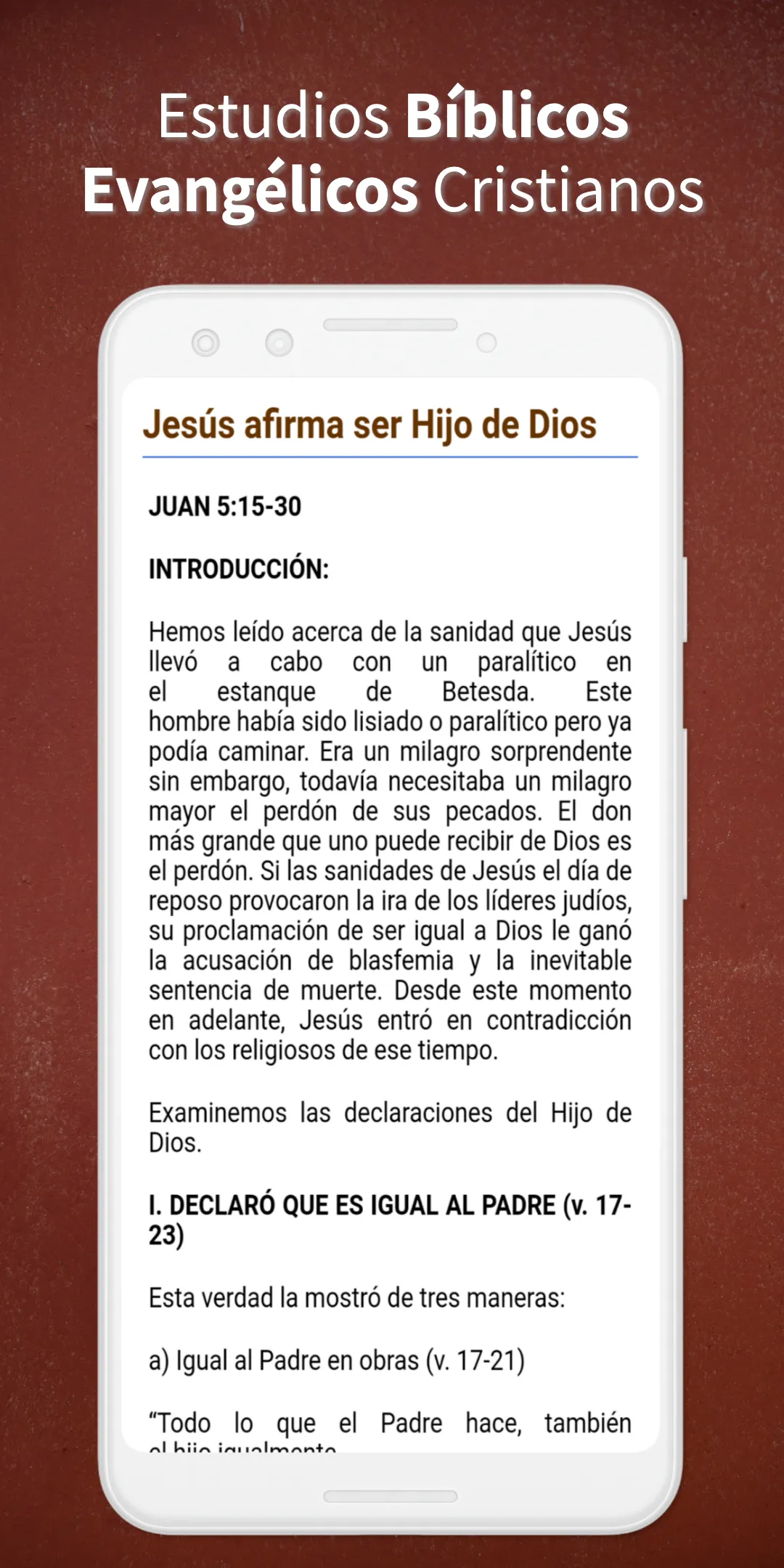 Evangelical Bible Studies | Indus Appstore | Screenshot