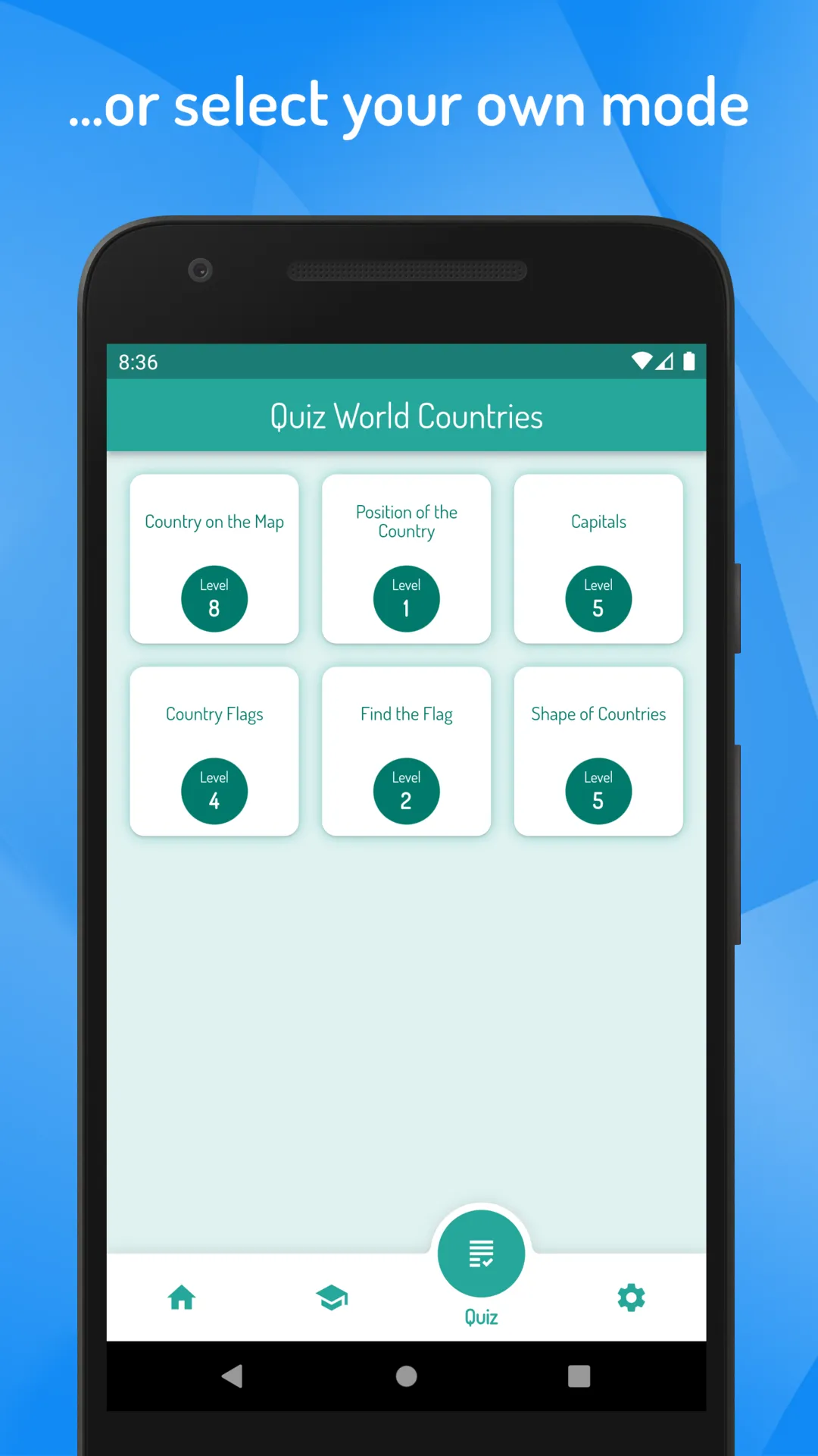 Quiz World Countries & Cities | Indus Appstore | Screenshot