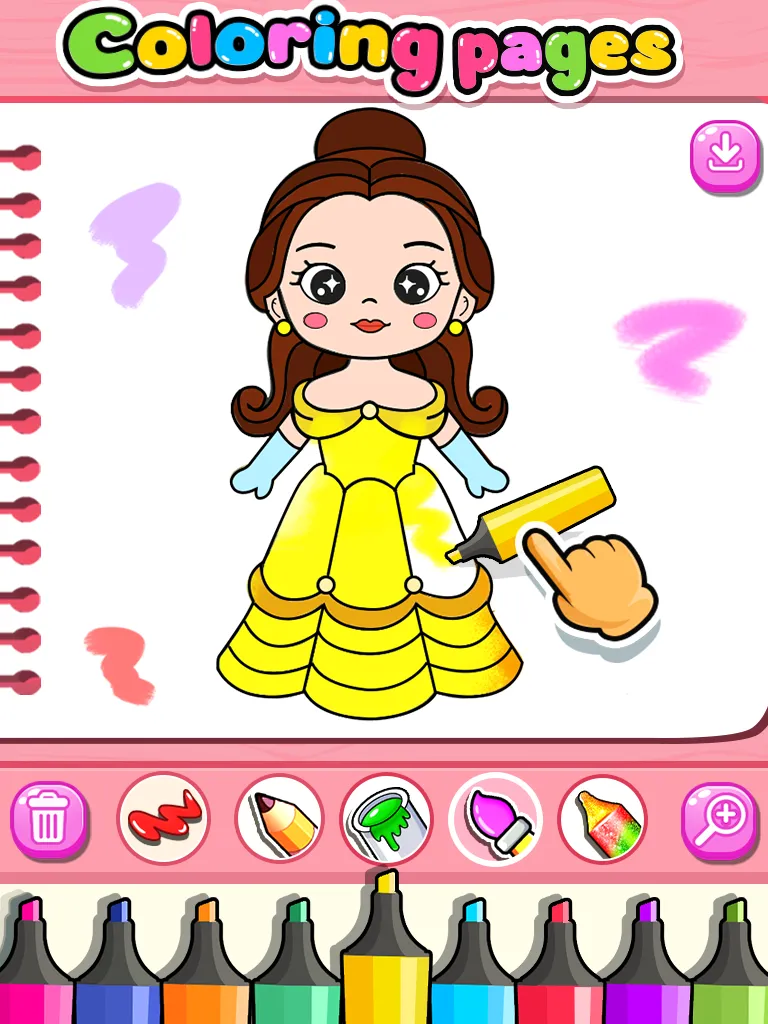 Toddler Coloring Book | Indus Appstore | Screenshot