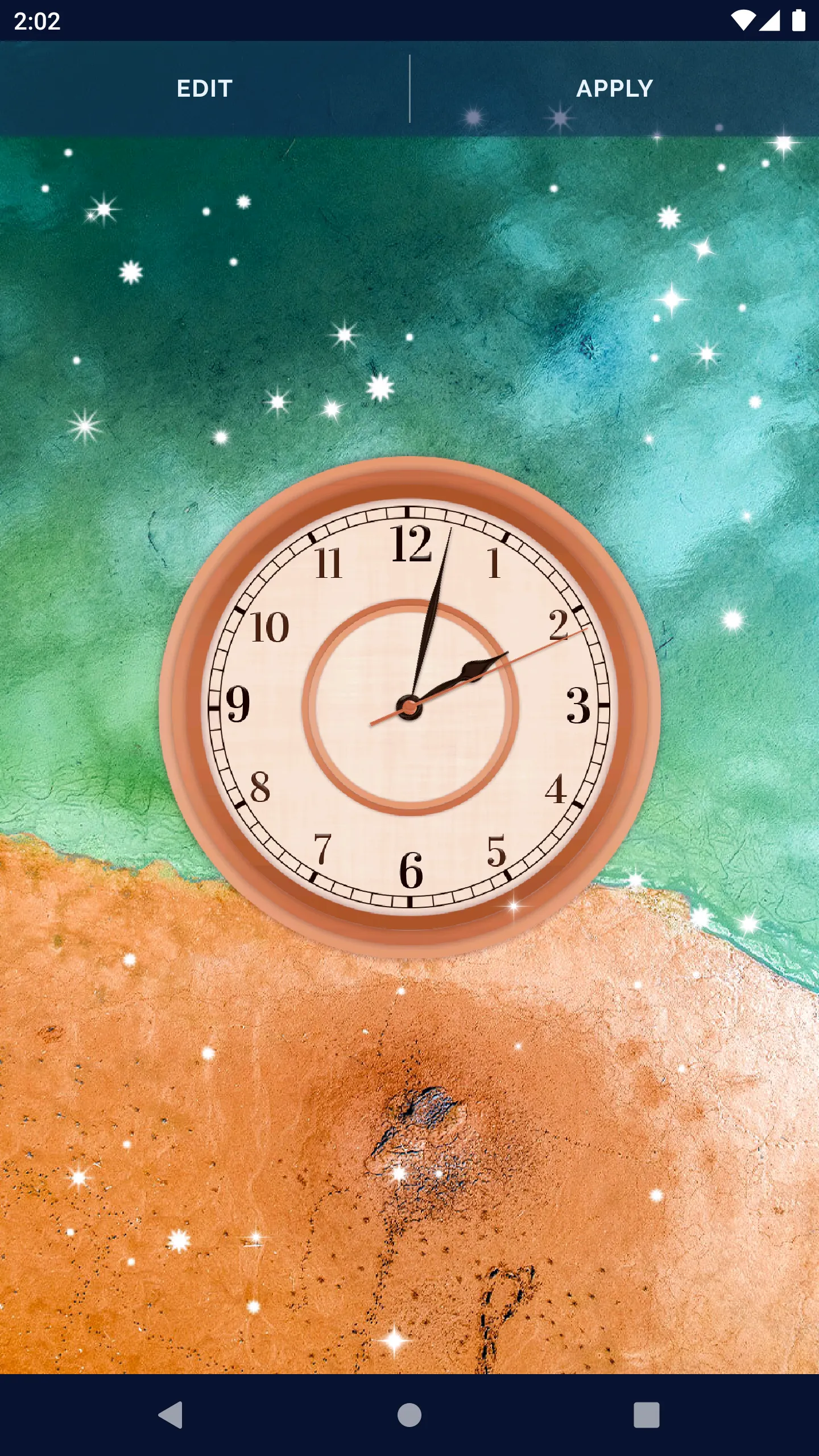 Analog Clock Live Wallpaper | Indus Appstore | Screenshot