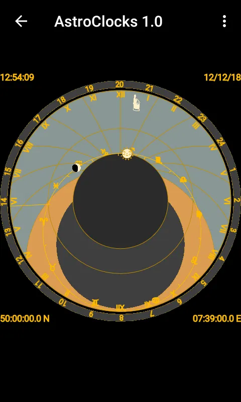 AstroClocks | Indus Appstore | Screenshot