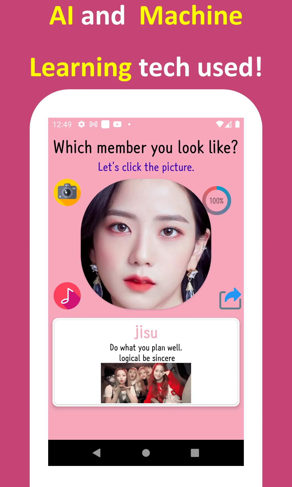 BlackPink you look alike | Indus Appstore | Screenshot