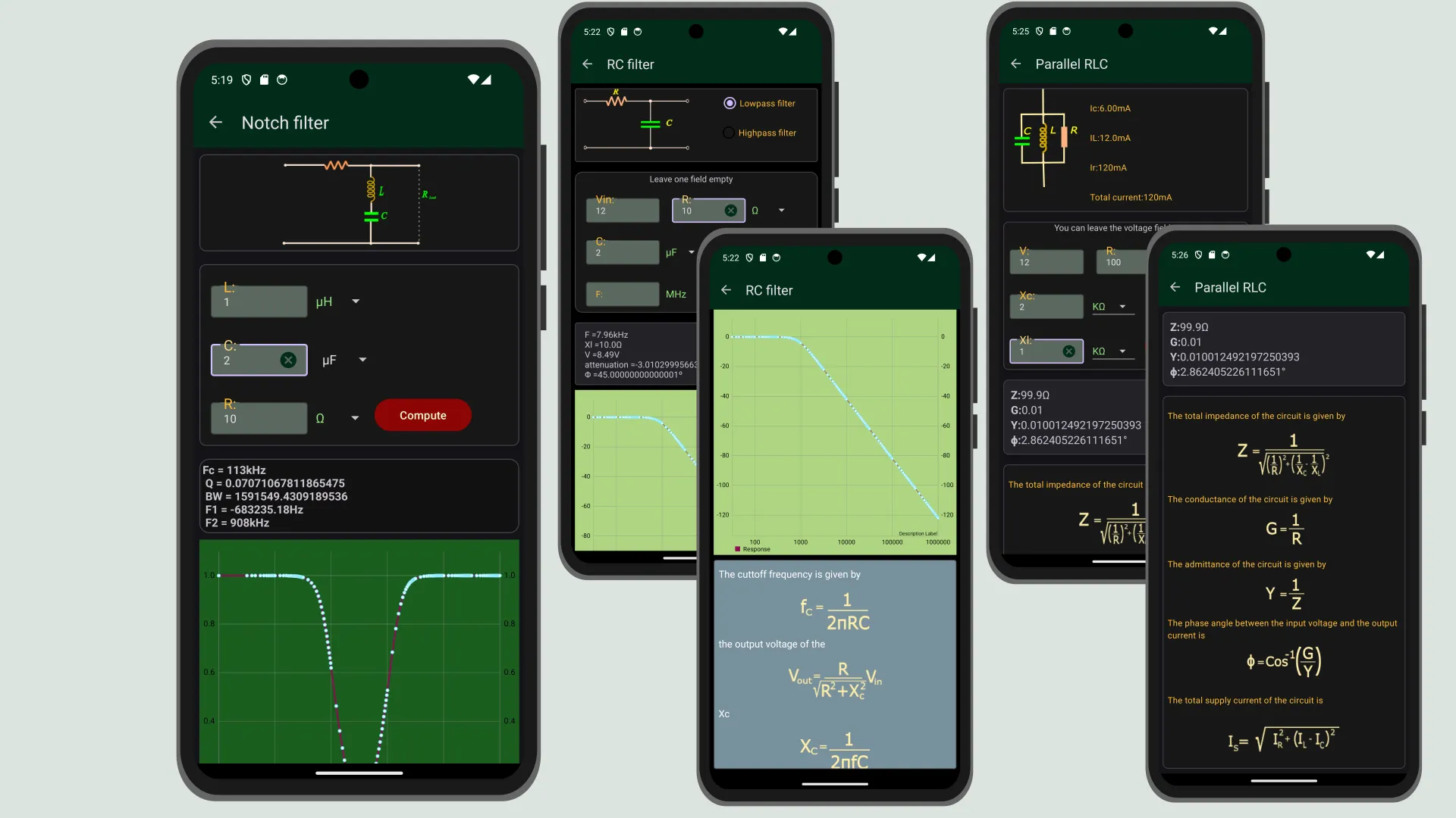 Electronics circuit calculator | Indus Appstore | Screenshot