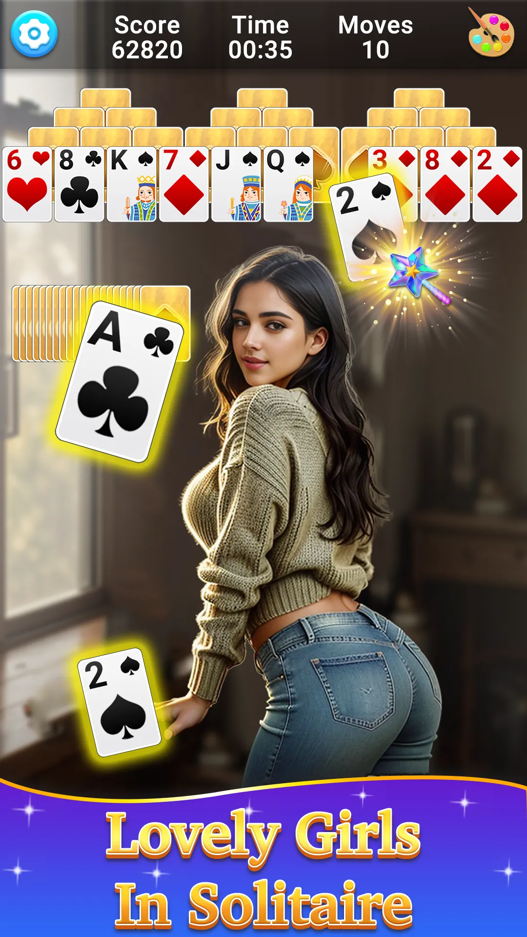 Solitaire Collection Girls | Indus Appstore | Screenshot