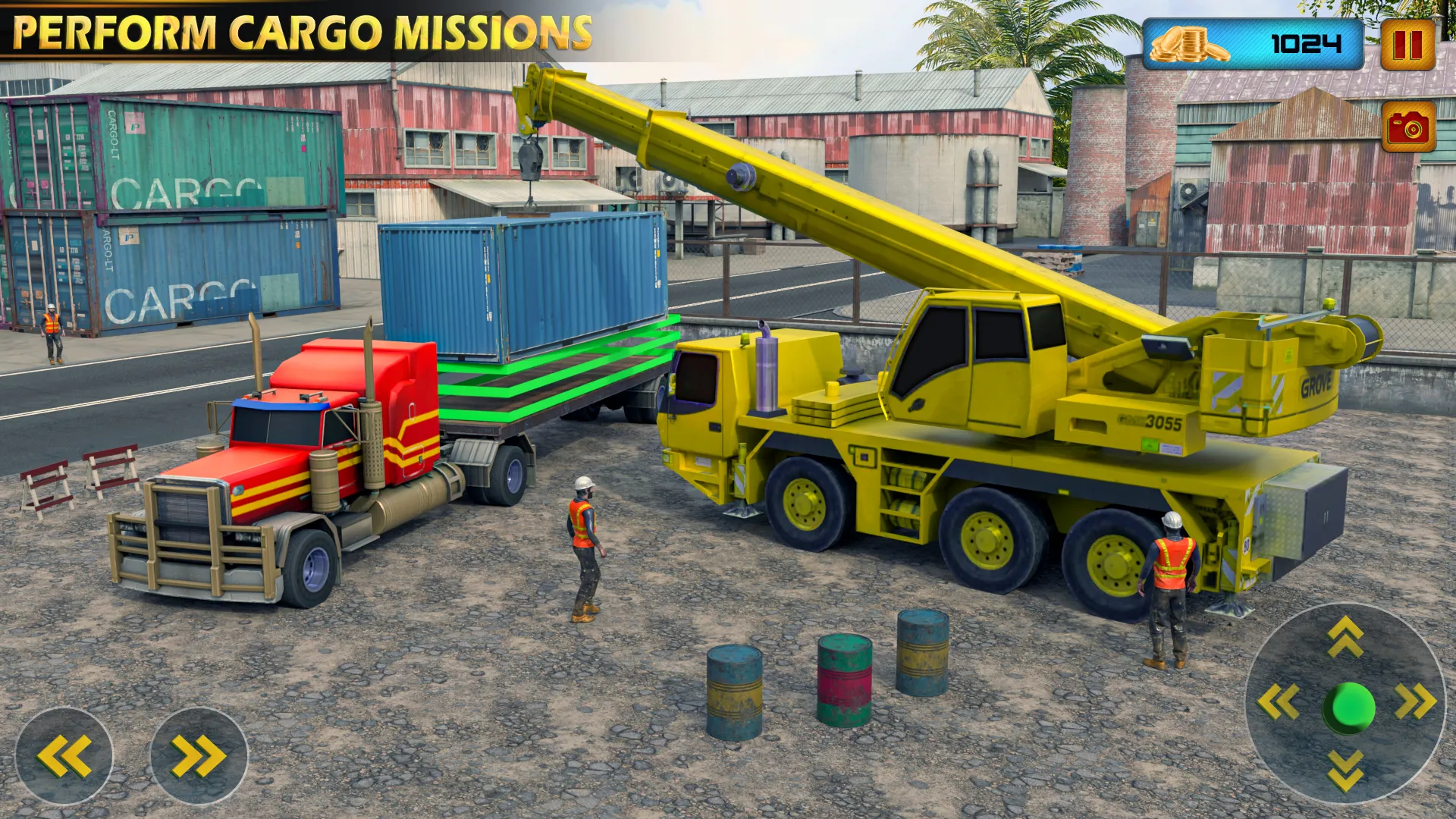 Heavy Loader Crane Simulator | Indus Appstore | Screenshot