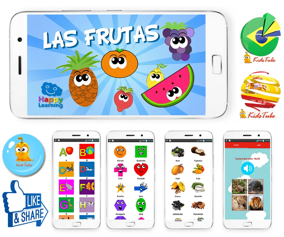 Learn Portuguese For Kids | Indus Appstore | Screenshot